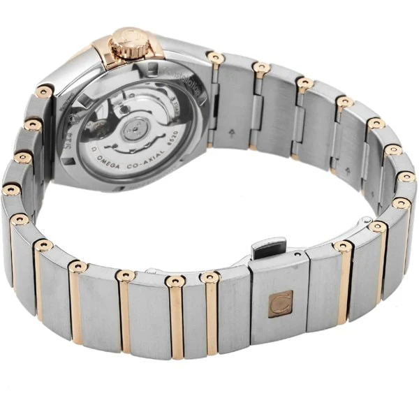 OMEGA 123.25.27.20.55.006 OMEGA Constellation 5-Year Warranty White Dial - Gold/Steel Ladies Watch - Image 4