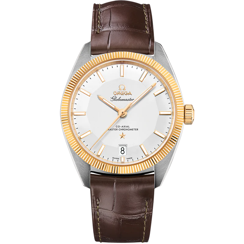 OMEGA 130.23.39.21.02.001 Constellation Globemaster 39 mm, steel ‑ yellow go