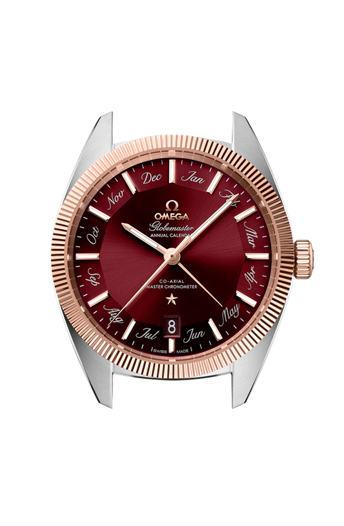 OMEGA 130.23.41.22.11.001 CONSTELLATION GLOBEMASTER 41 mm, steel ‑ Sedna™ gold on leat - Image 4