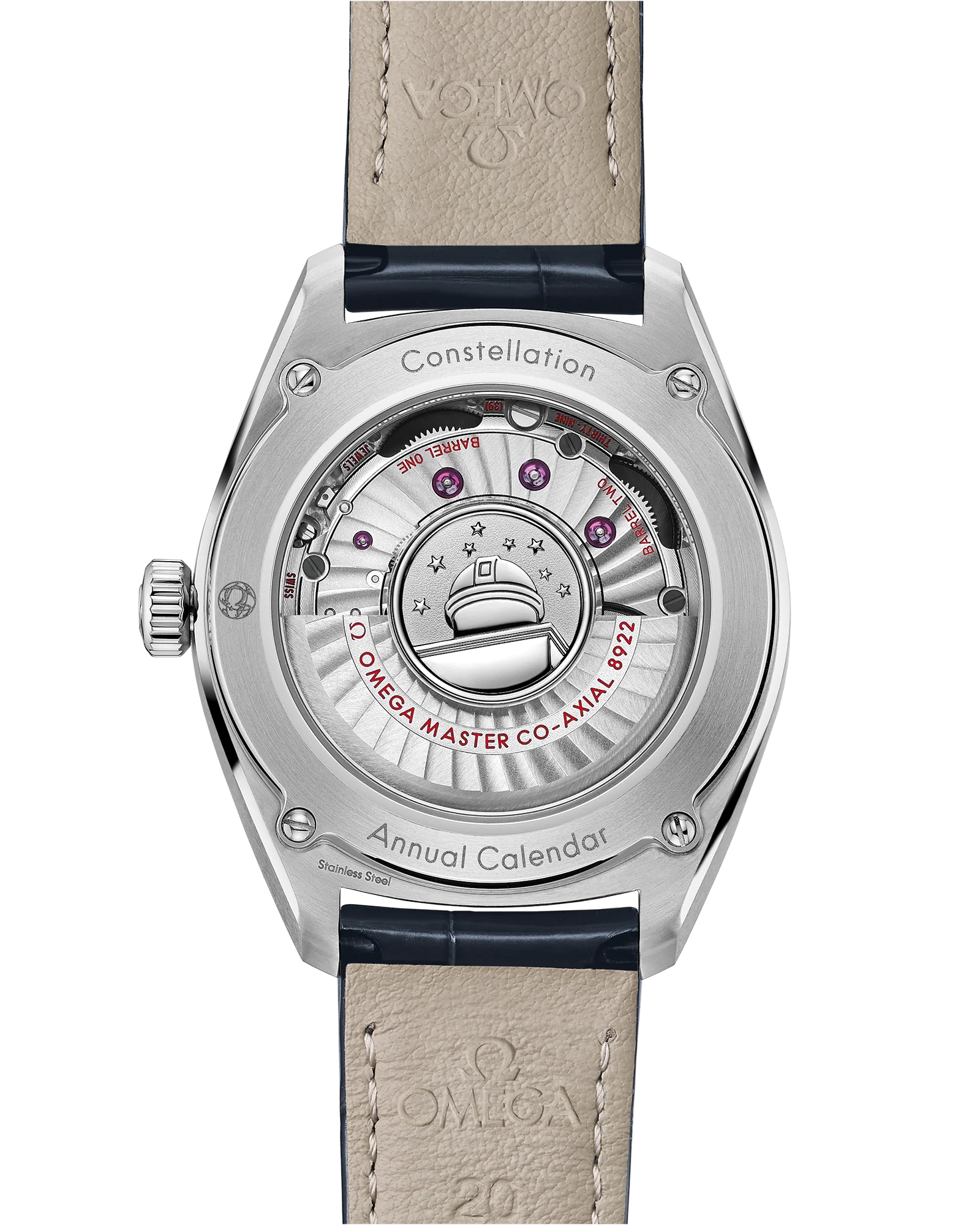 OMEGA 130.33.41.22.06.001 CONSTELLATION GLOBEMASTER 41 mm, steel on leather - Image 2