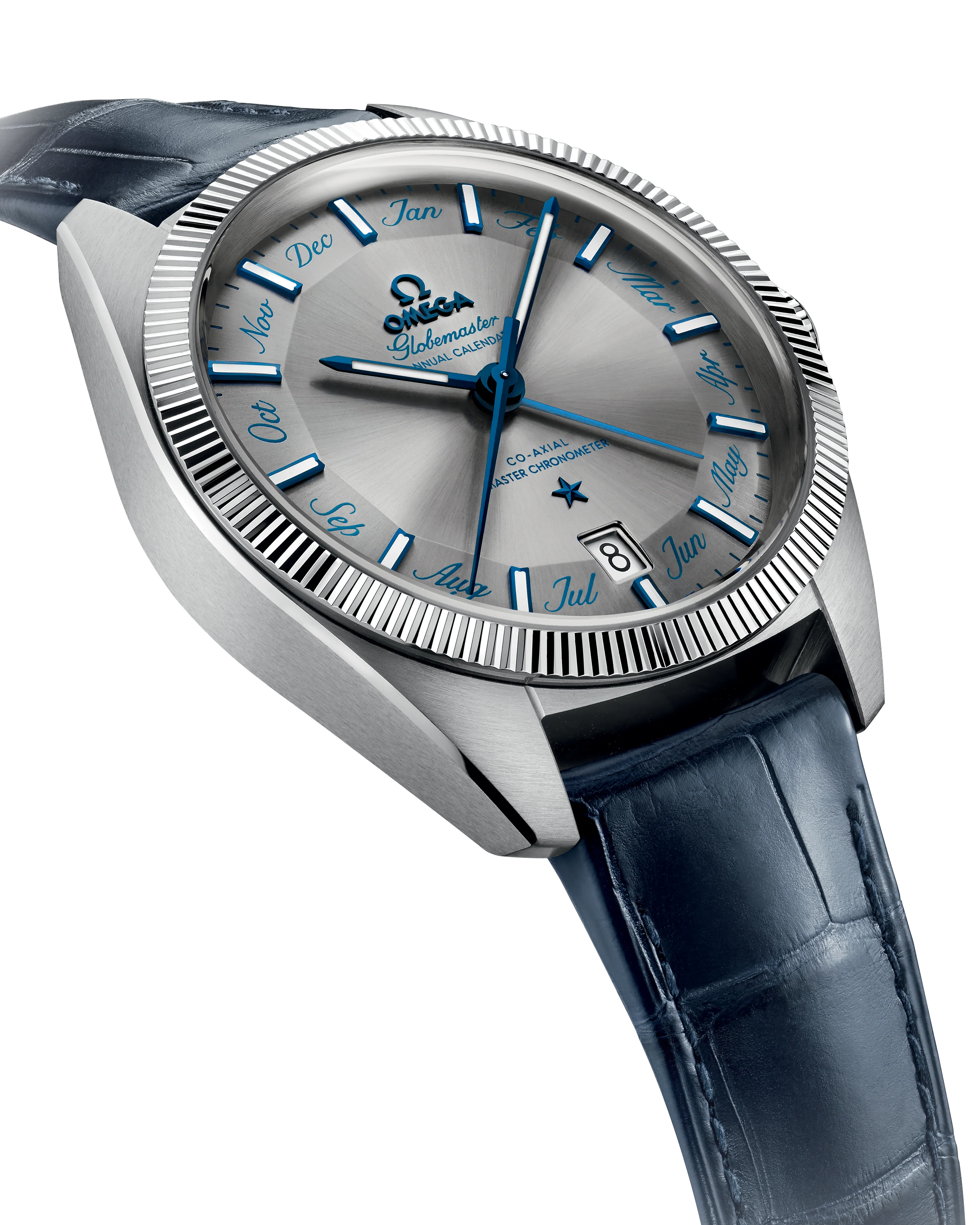 OMEGA 130.33.41.22.06.001 CONSTELLATION GLOBEMASTER 41 mm, steel on leather - Image 3