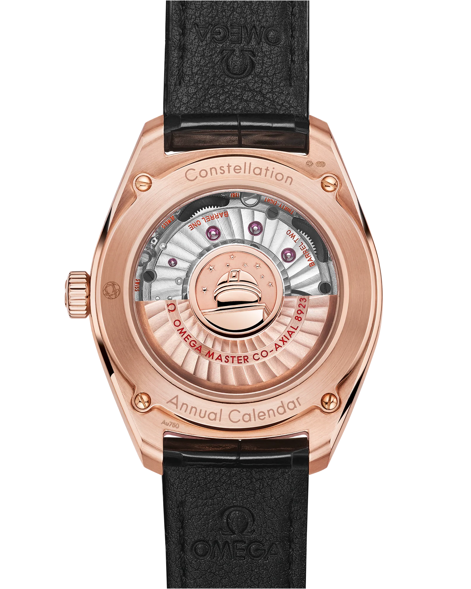OMEGA 130.53.41.22.99.002 CONSTELLATION GLOBEMASTER 41 mm, Sedna™ gold on leather stra - Image 2