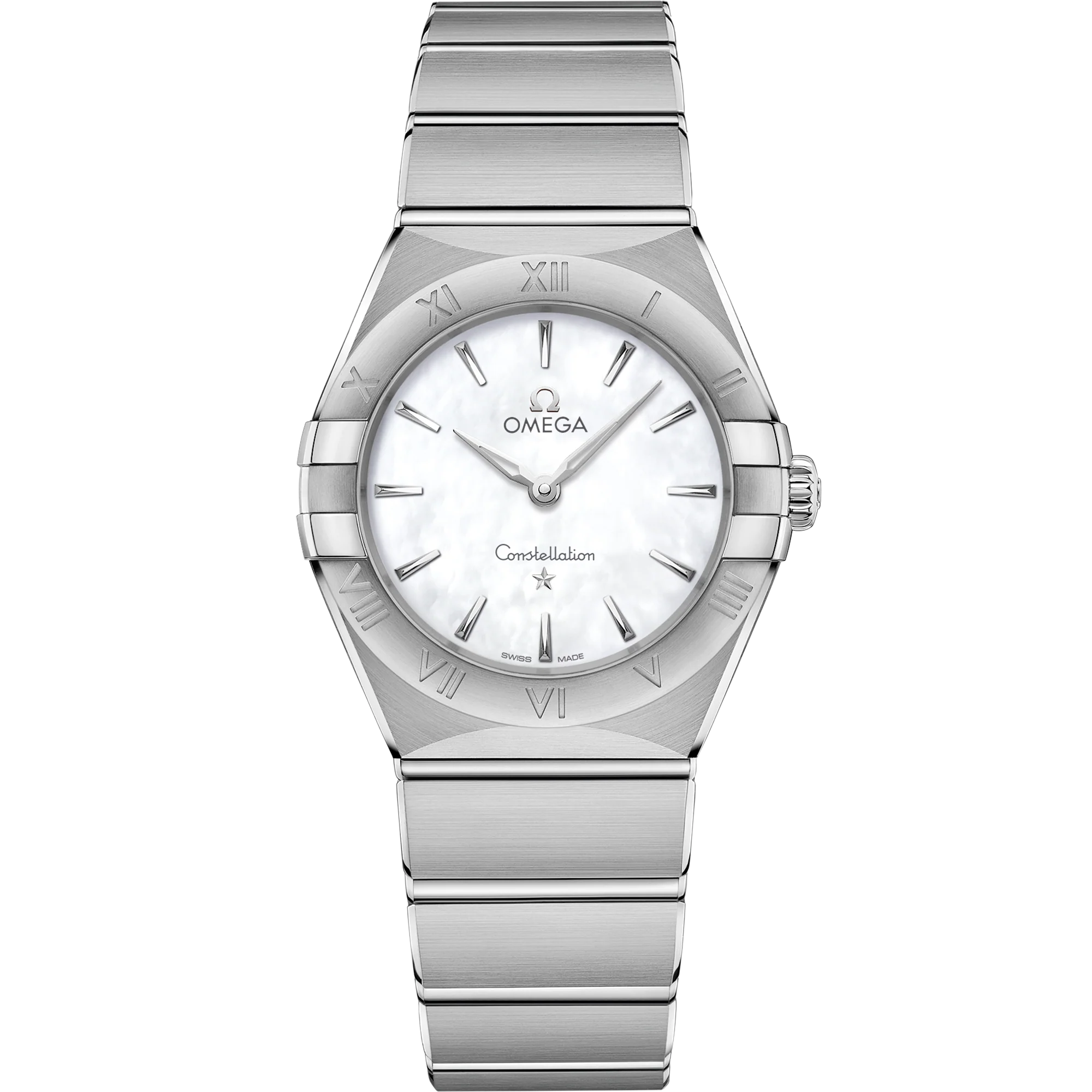 OMEGA 131.10.28.60.05.001 CONSTELLATION 28 mm, steel on steel