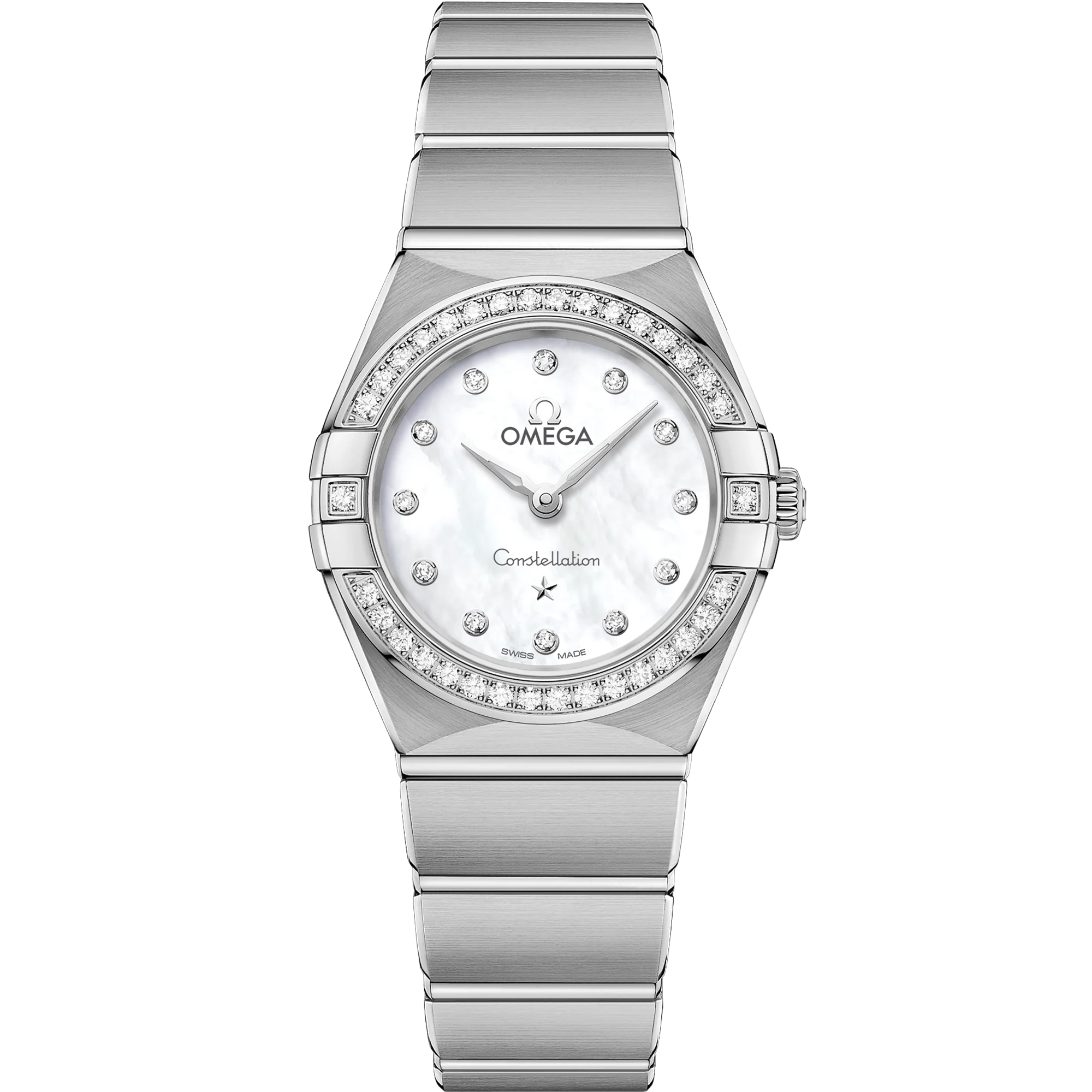 OMEGA 131.15.25.60.55.001 CONSTELLATION 25 mm, steel on steel