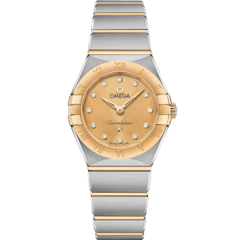 OMEGA 131.20.25.60.58.001 CONSTELLATION 25 mm, steel ‑ yellow gold on steel ‑ yellow g - Image 4