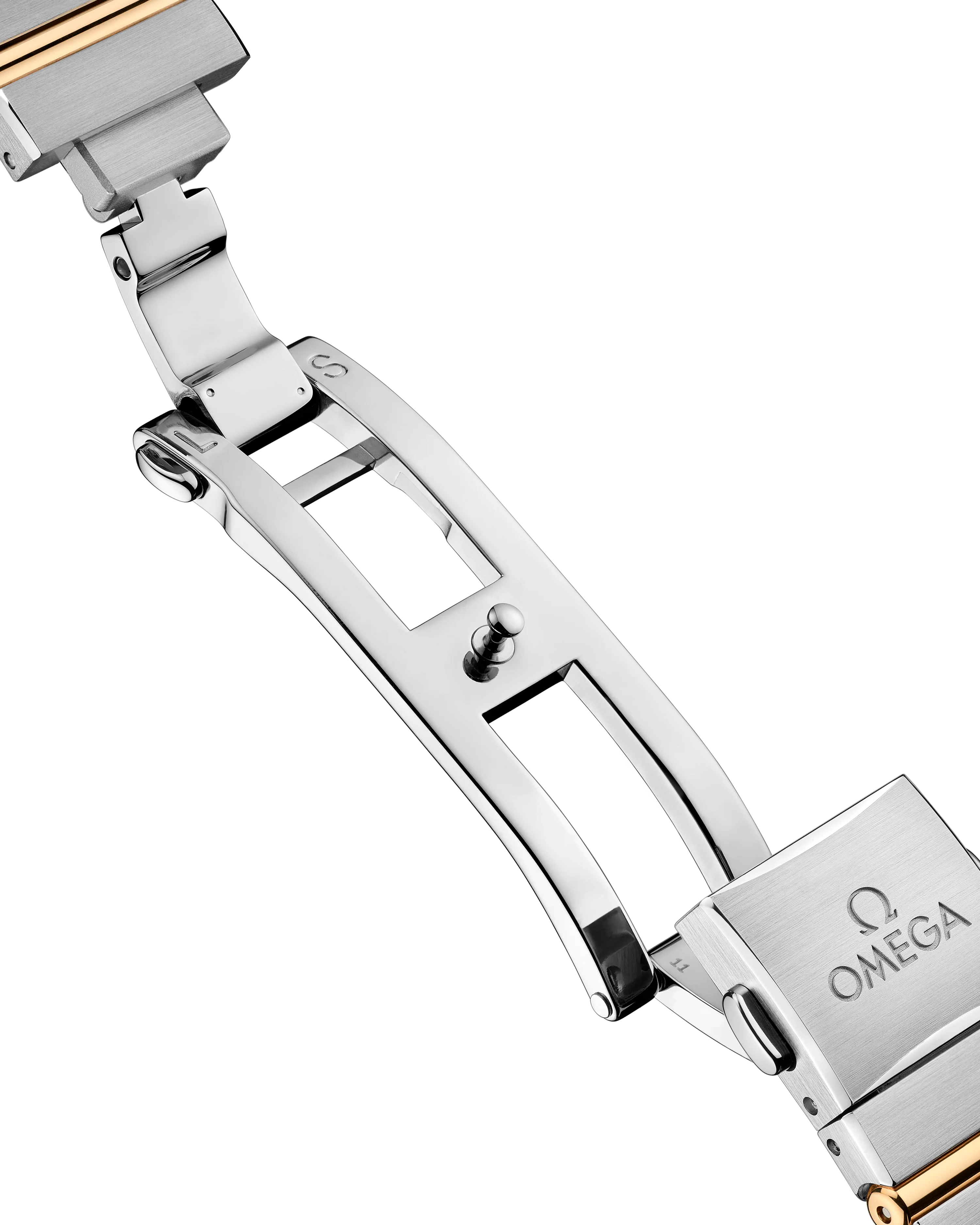 OMEGA 131.20.28.60.58.001 CONSTELLATION 28 mm, steel ‑ yellow gold on steel ‑ yellow g - Image 4