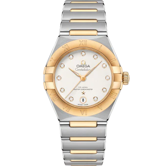 OMEGA 131.20.29.20.52.002 CONSTELLATION 29 mm, steel ‑ yellow gold on steel ‑ yellow g - Image 7
