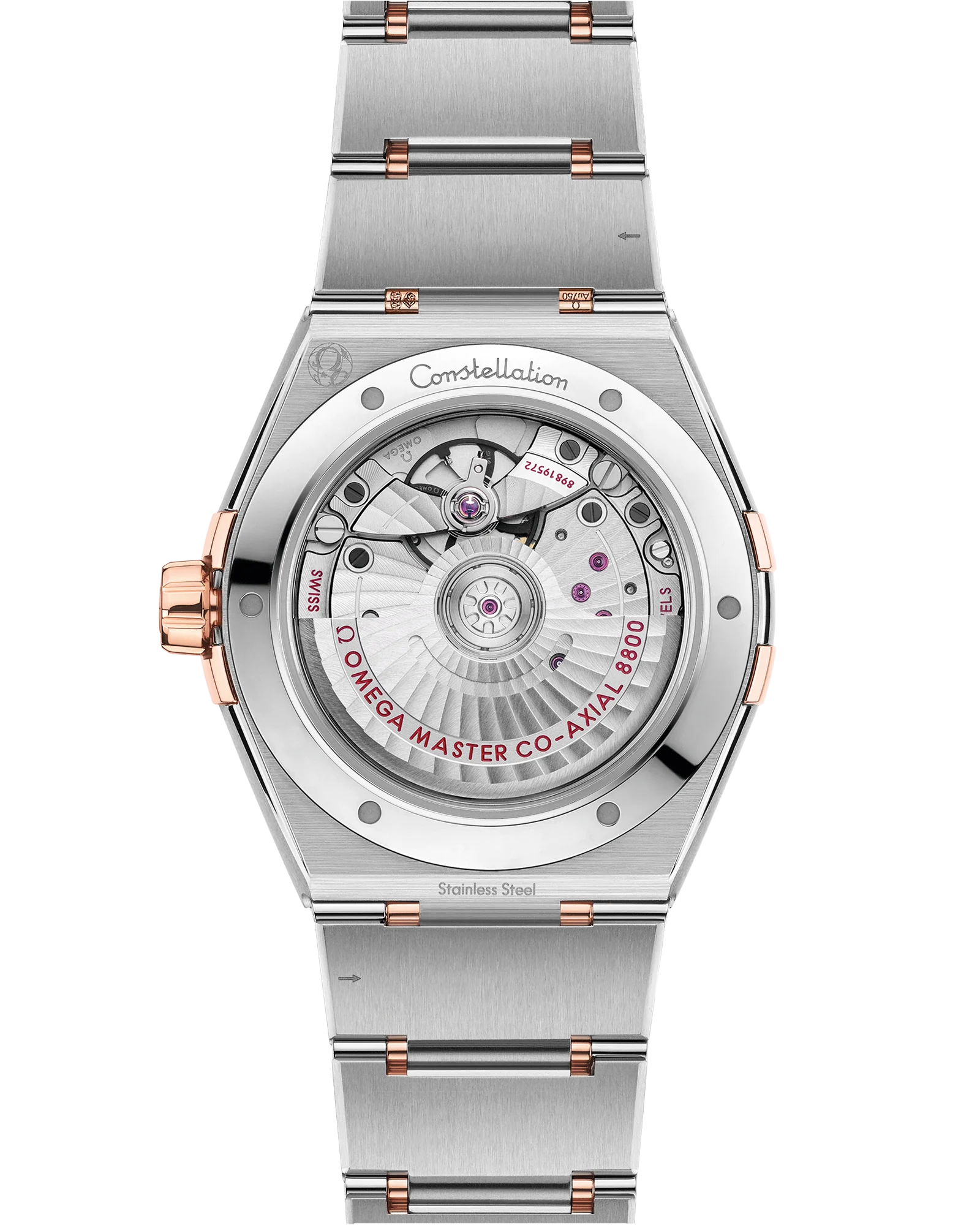 OMEGA 131.20.39.20.52.001 CONSTELLATION 39 mm, steel ‑ Sedna™ gold on steel - Image 2