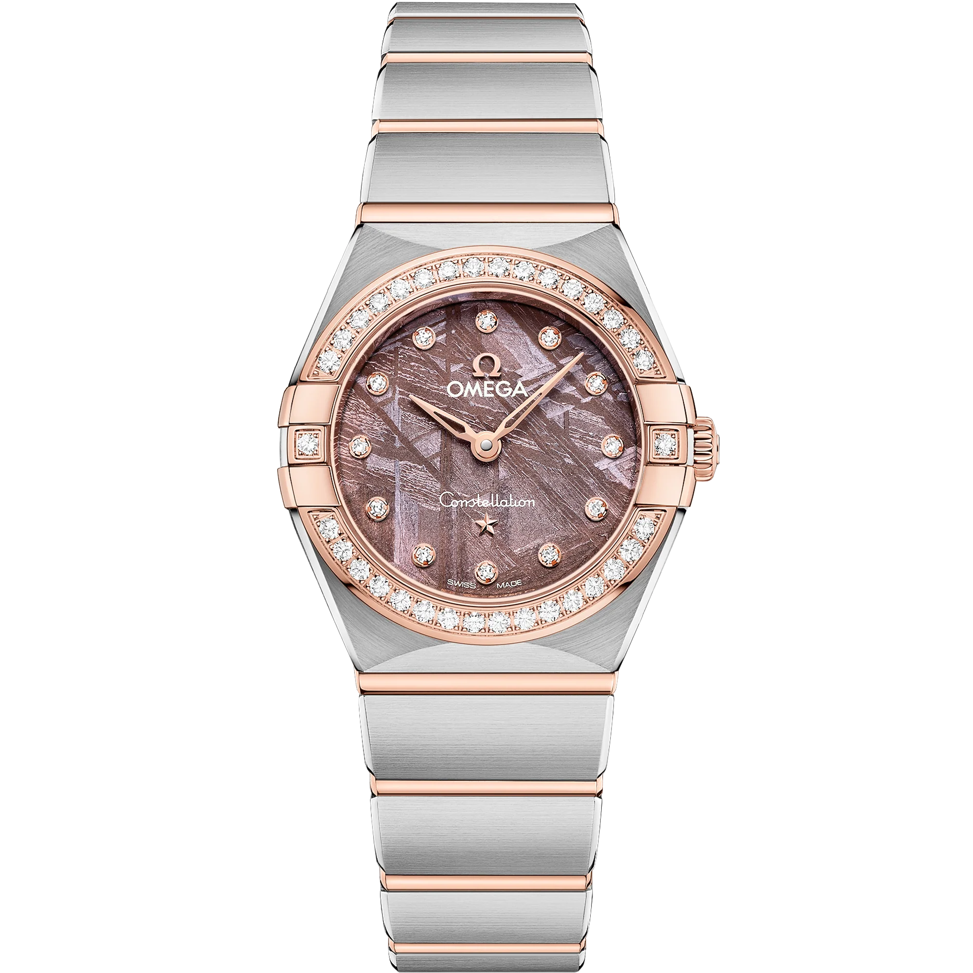 OMEGA 131.25.25.60.99.001 CONSTELLATION 25 mm, steel ‑ Sedna™ gold on steel ‑ Sedna™ g