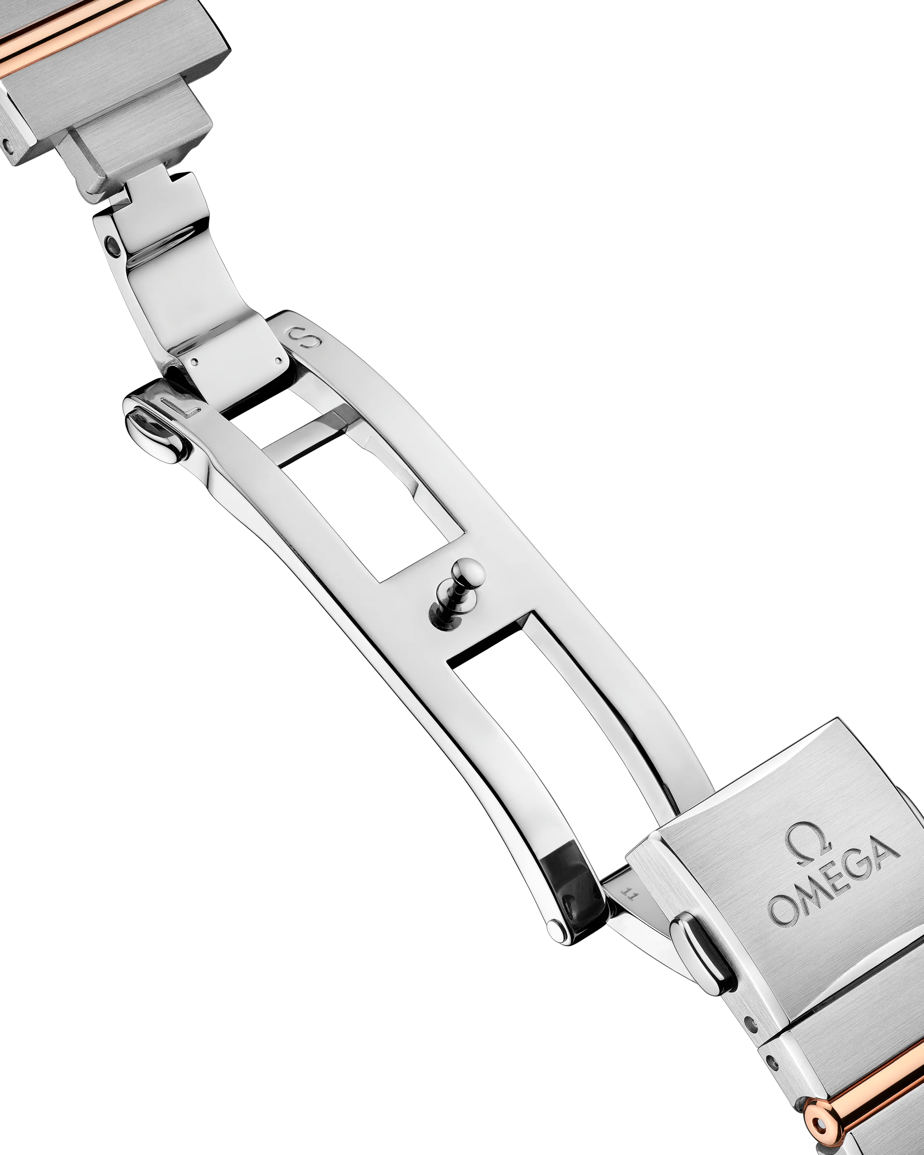 OMEGA 131.25.28.60.63.001 CONSTELLATION 28 mm, steel ‑ Sedna™ gold on steel ‑ Sedna™ g - Image 5