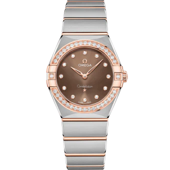 OMEGA 131.25.28.60.63.001 CONSTELLATION 28 mm, steel ‑ Sedna™ gold on steel ‑ Sedna™ g - Image 7