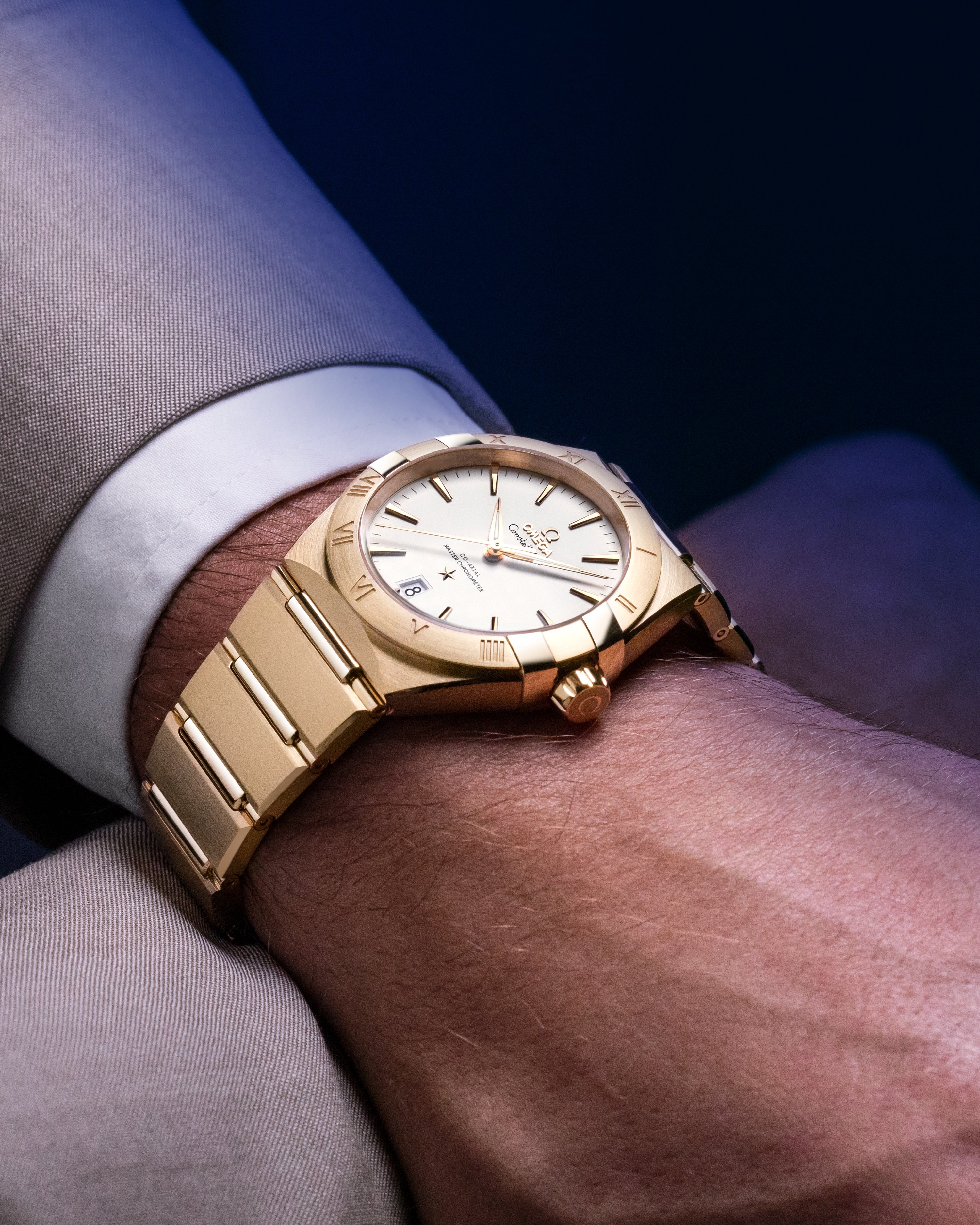 OMEGA 131.50.39.20.02.002 CONSTELLATION 39 mm, yellow gold on yellow gold - Image 4