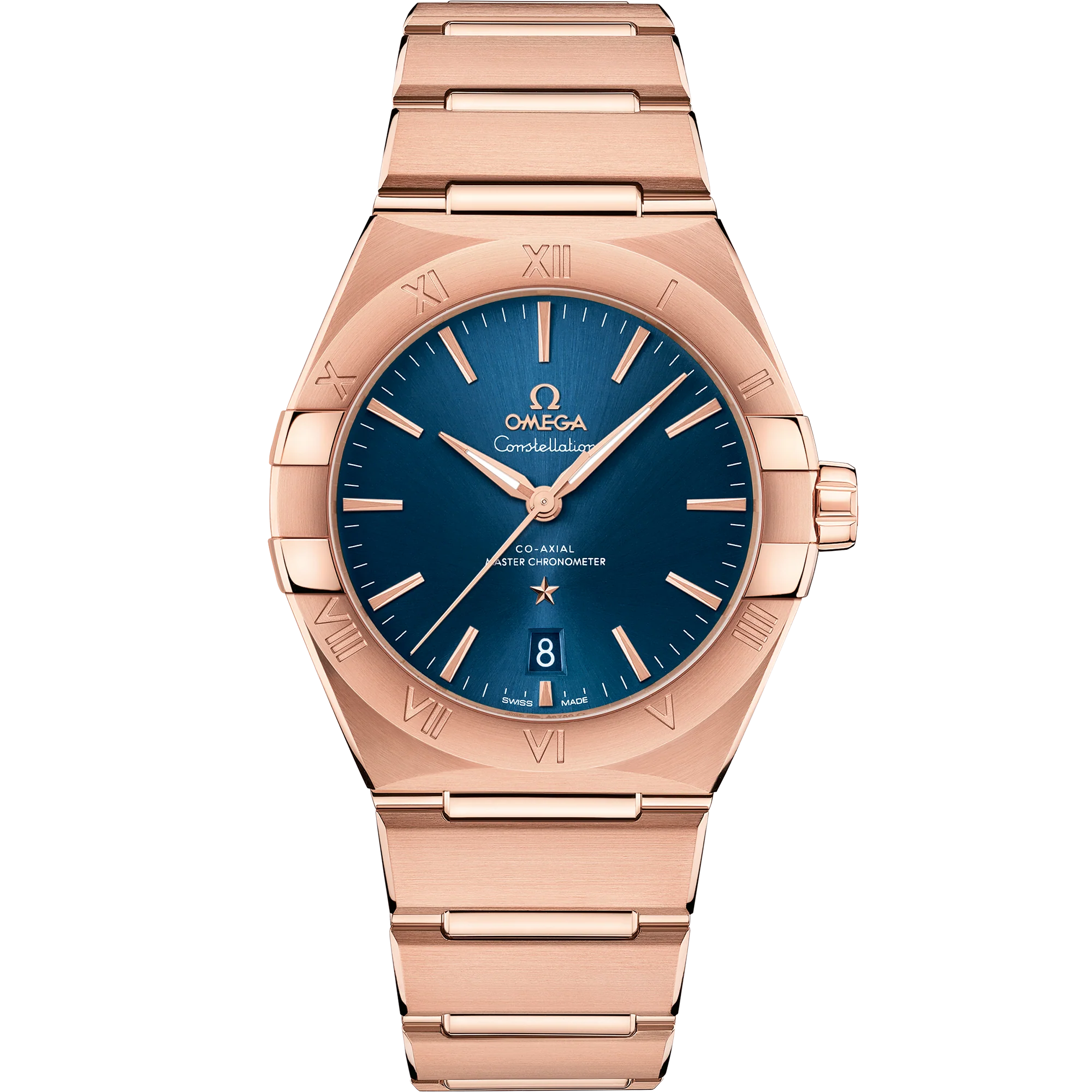 OMEGA 131.50.39.20.03.001 CONSTELLATION 39 mm, Sedna™ gold on Sedna™ gold