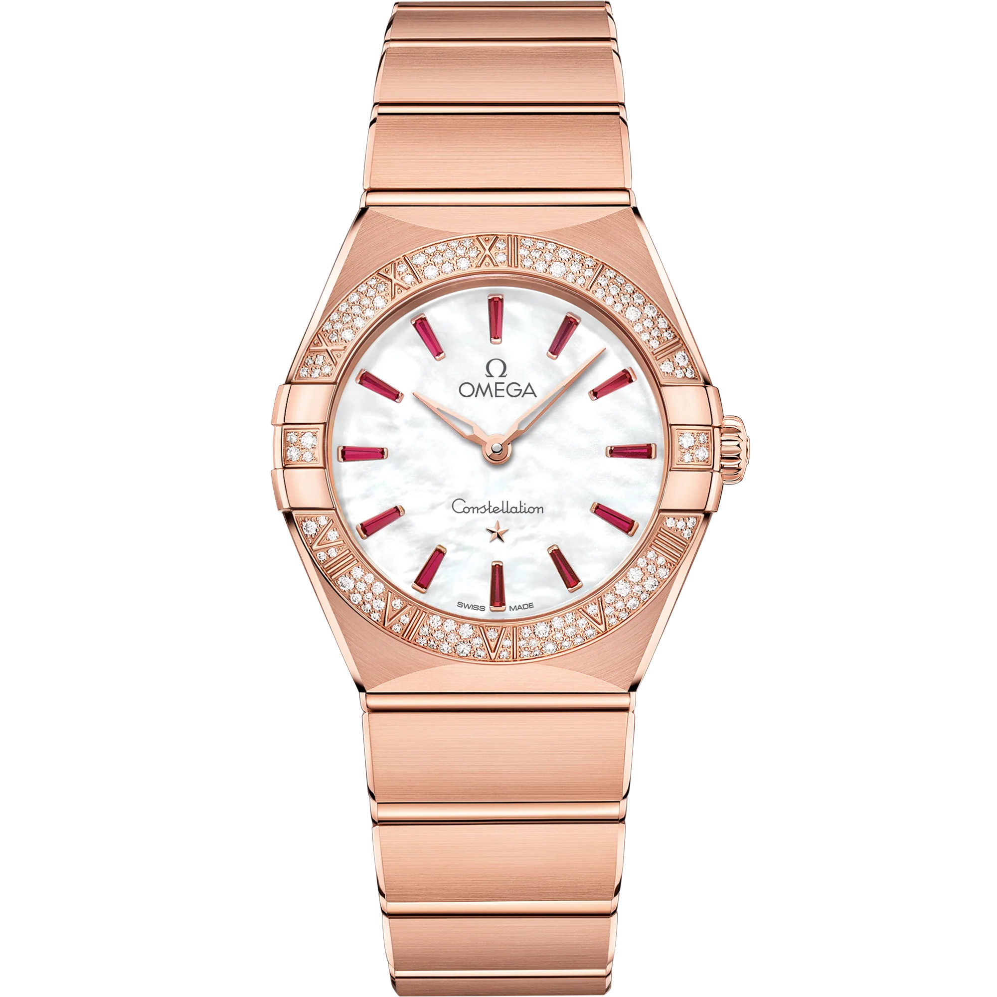 OMEGA 131.55.28.60.55.004 CONSTELLATION 28 mm, Sedna™ gold on Sedna™ gold