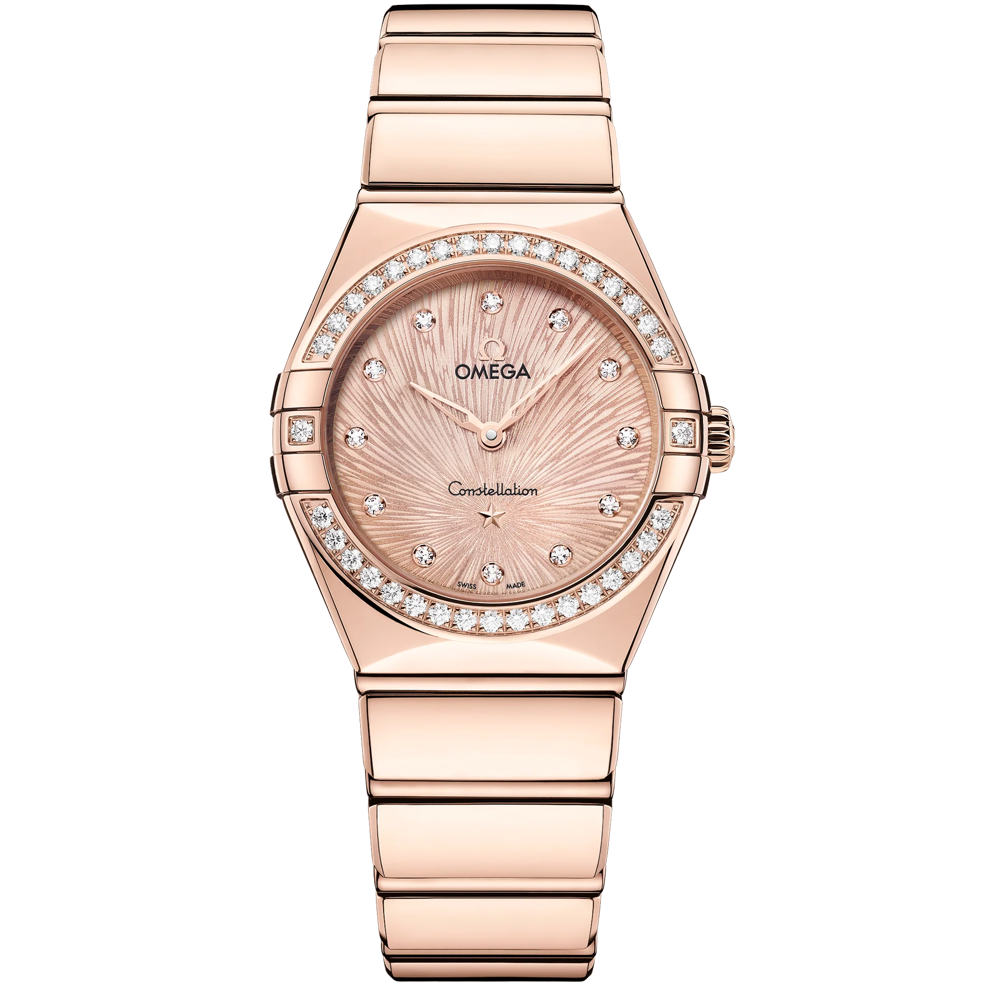 OMEGA 131.55.28.60.60.001 CONSTELLATION 28 mm, Sedna™ gold on Sedna™ gold