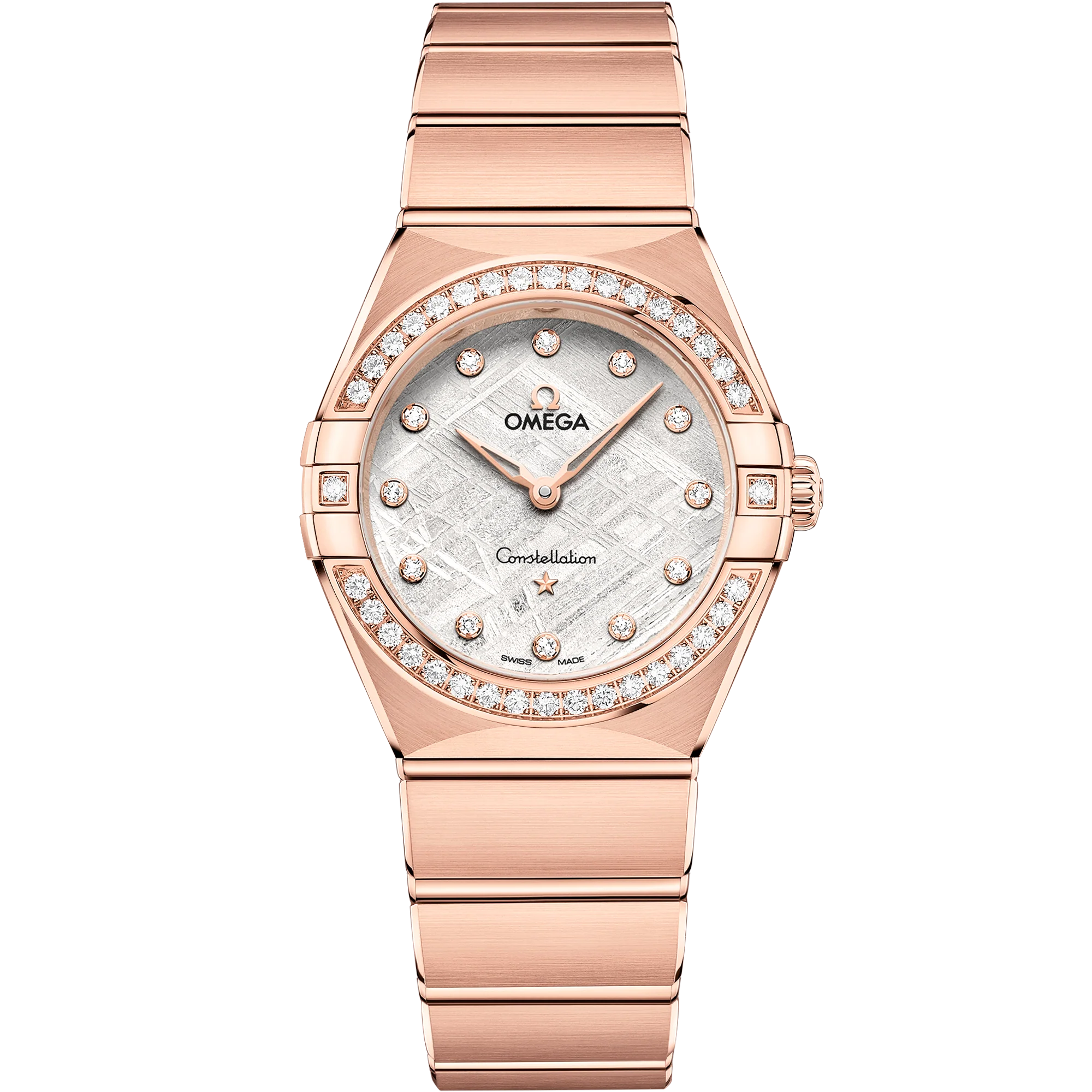 OMEGA 131.55.28.60.99.005 CONSTELLATION 28 mm, Sedna™ gold on Sedna™ gold