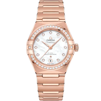 OMEGA 131.55.29.20.55.001 CONSTELLATION 29 mm, Sedna™ gold on Sedna™ gold - Image 5