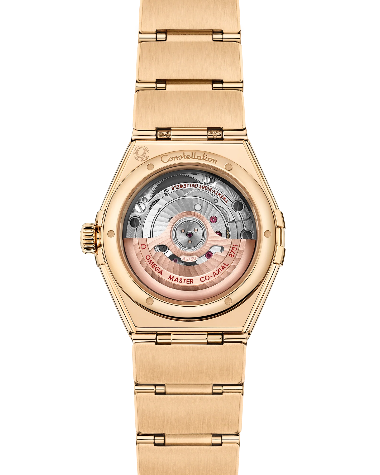 OMEGA 131.55.29.20.55.003 CONSTELLATION 29 mm, Moonshine™ gold on Moonshine™ gold - Image 2