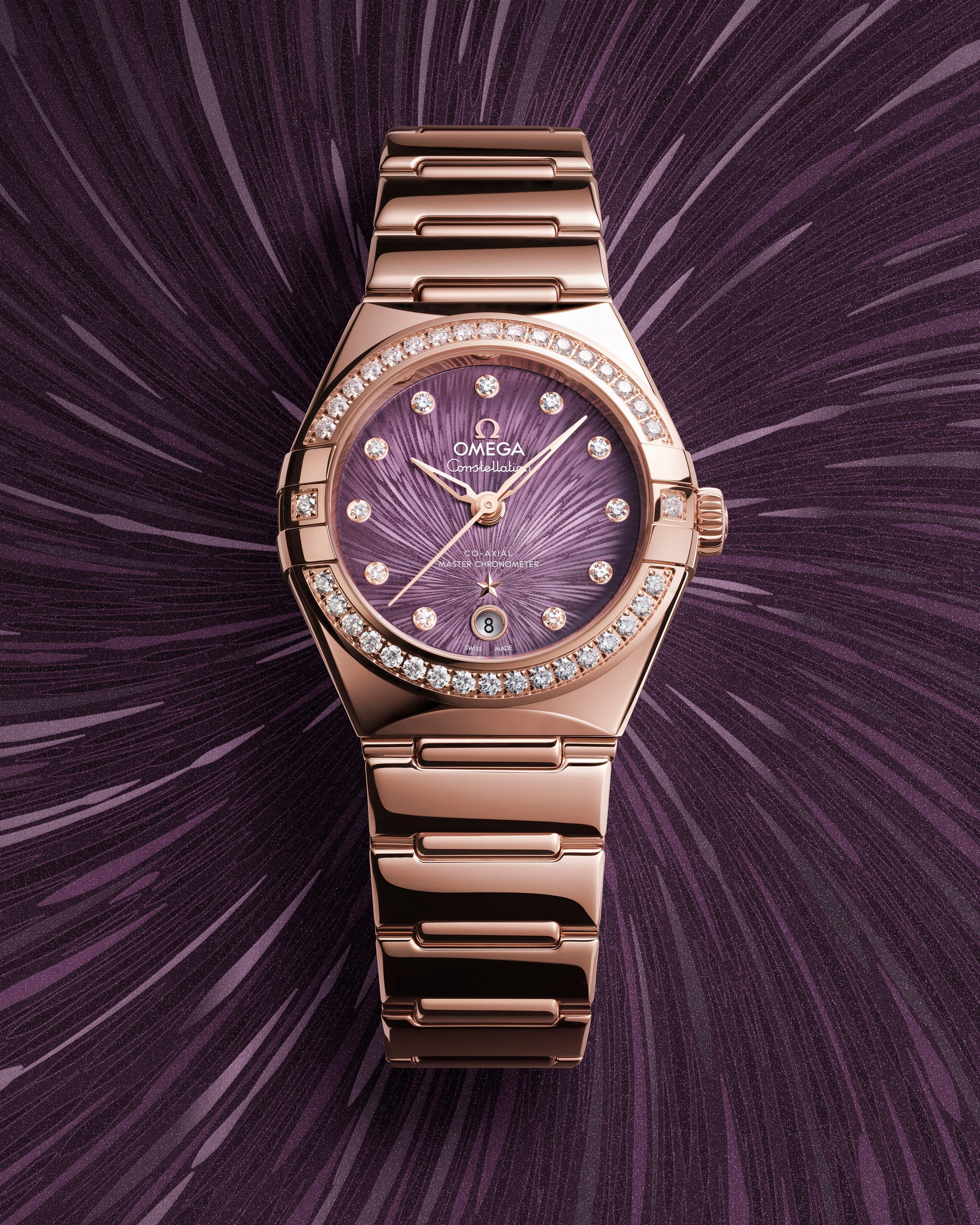 OMEGA 131.55.29.20.60.001 CONSTELLATION 29 mm, Sedna™ gold on Sedna™ gold - Image 3