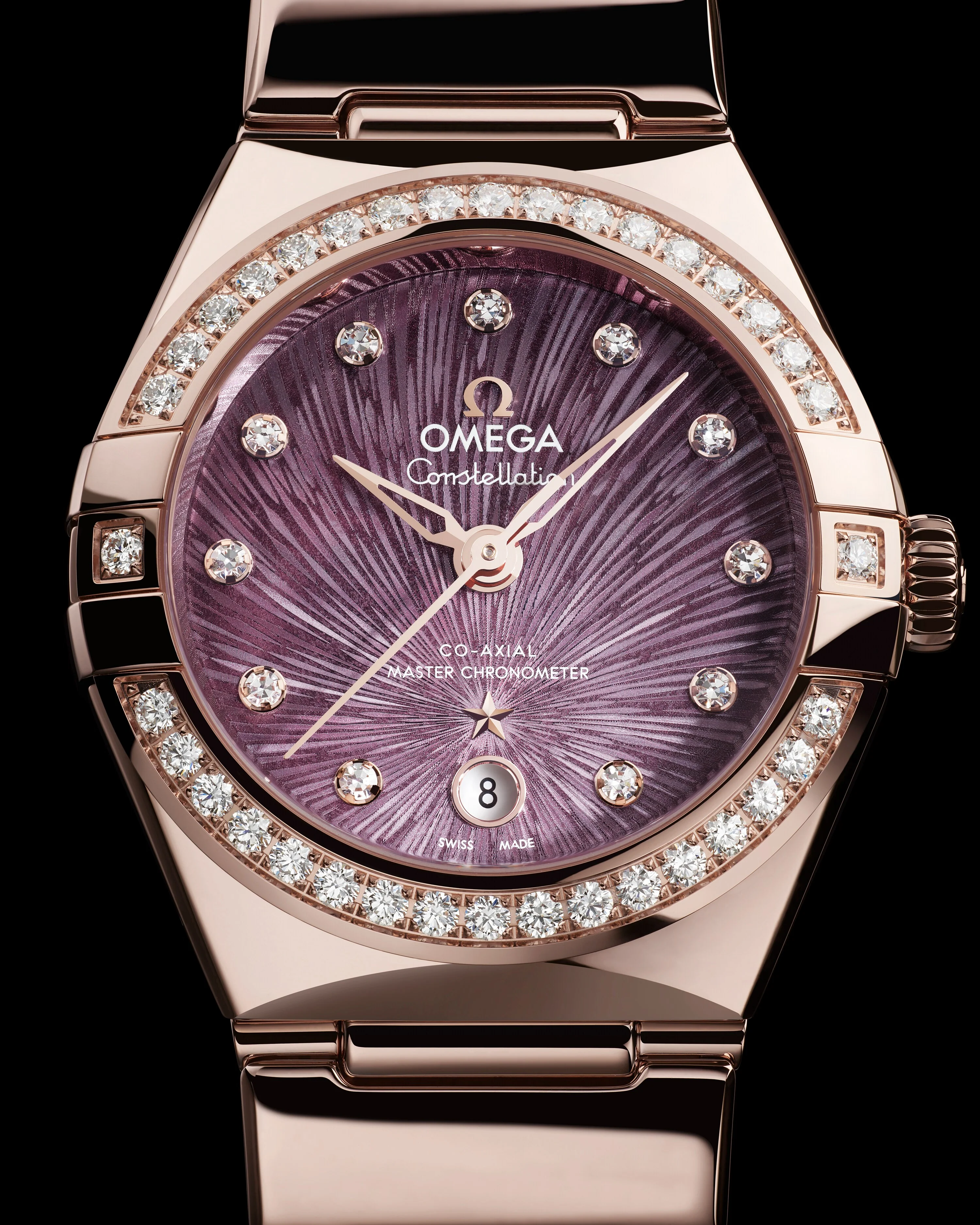 OMEGA 131.55.29.20.60.001 CONSTELLATION 29 mm, Sedna™ gold on Sedna™ gold - Image 4