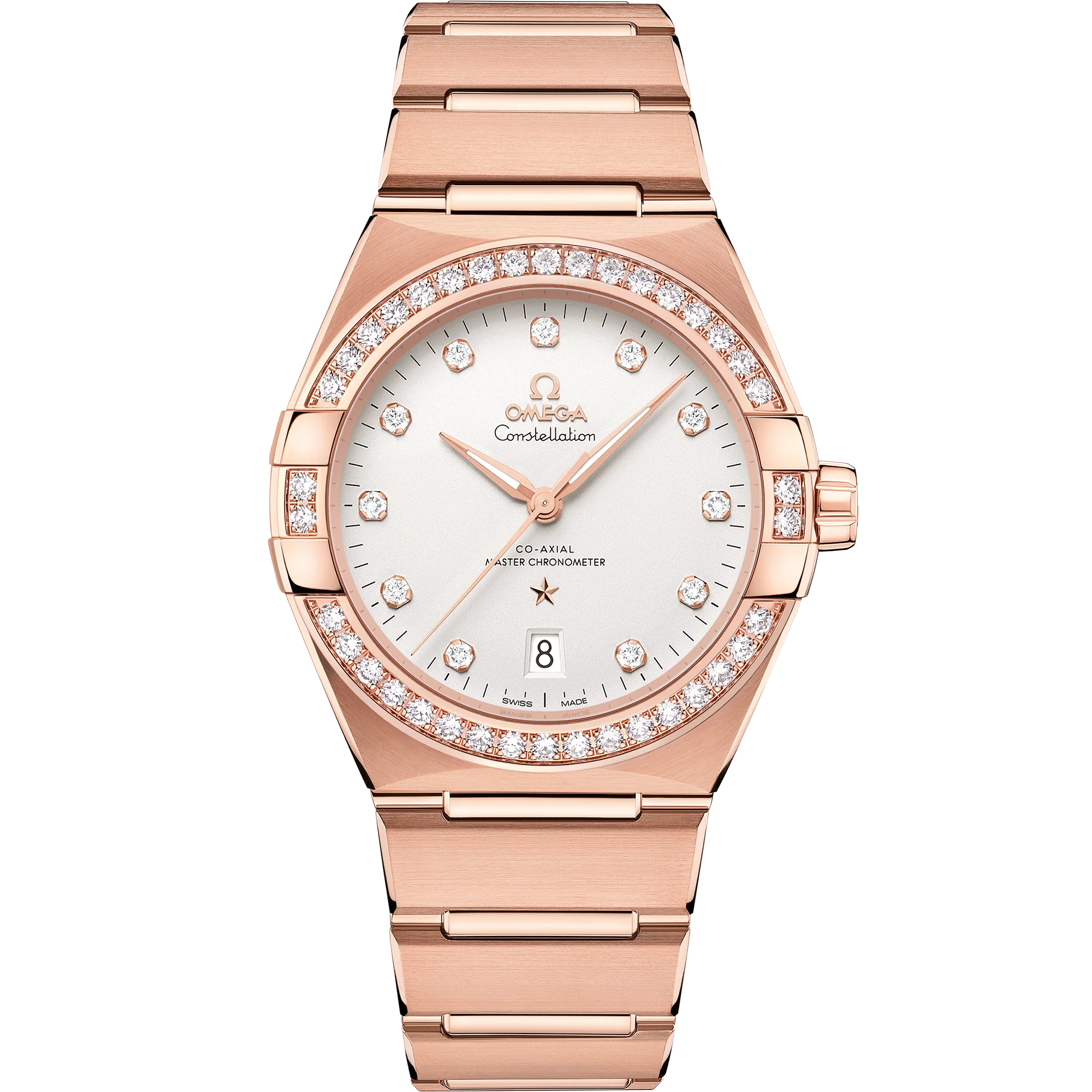 OMEGA 131.55.39.20.52.001 CONSTELLATION 39 mm, Sedna™ gold on Sedna™ gold