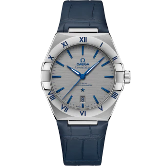 OMEGA 131.13.39.20.06.002 Luxury Automatic Watch - Stainless Steel Case - Blue Dial - Water Resistant - Swiss Movement - Image 3