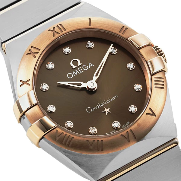 OMEGA 131.20.25.60.63.001 Constellation Quartz Manhattan Brown Elegant Design 5 Year Warranty Swiss Luxury Watch - Image 2