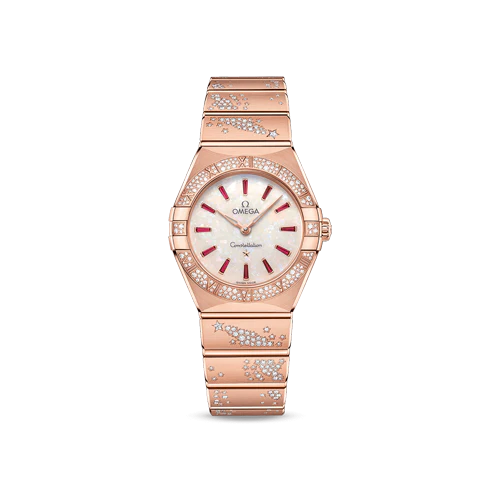 OMEGA 131.55.28.60.99.003 Constellation Manhattan 5-Year Warranty Index: Red Ruby [Parallel Import]