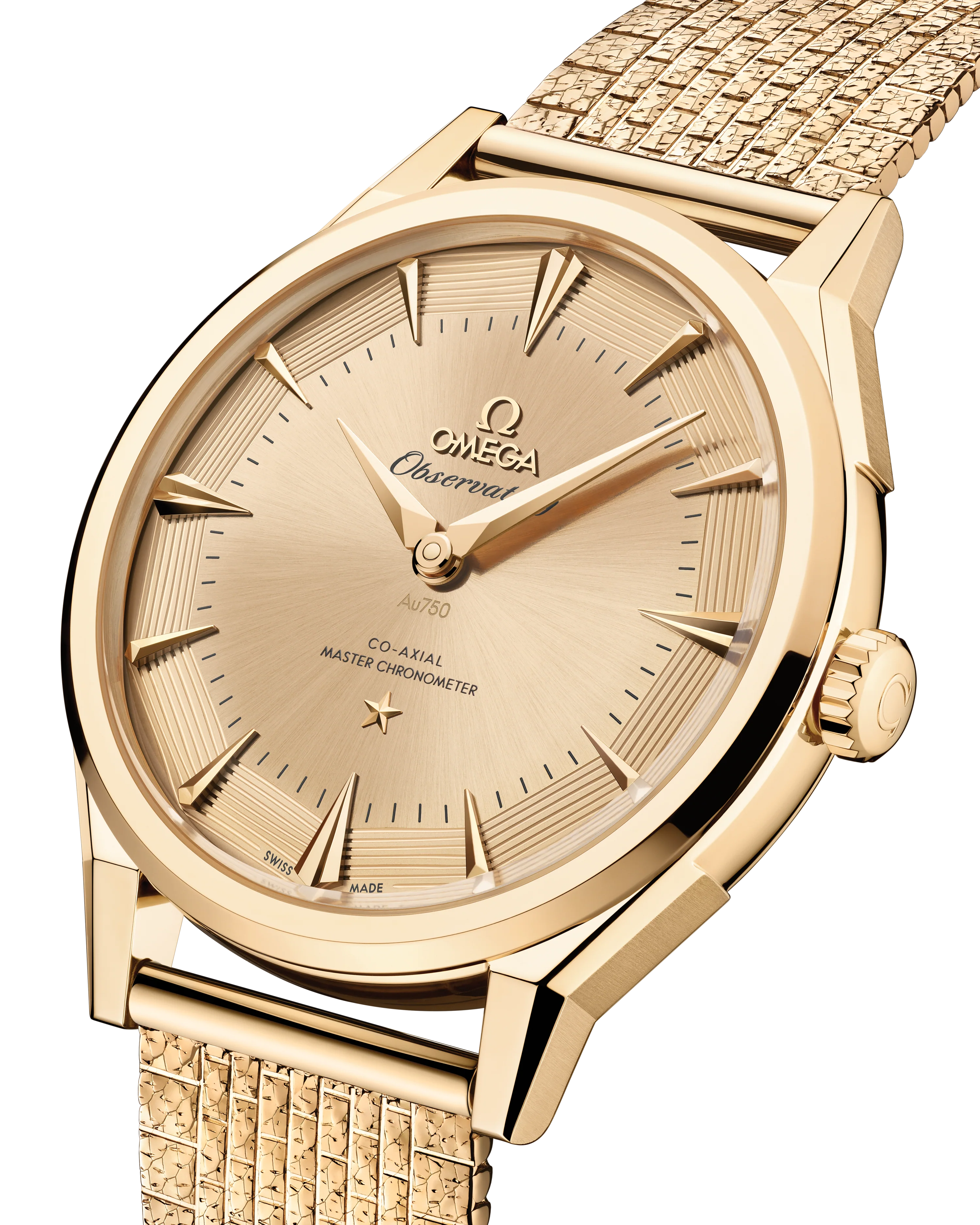 OMEGA 140.50.39.21.99.001 New Constellation Observatory 39.4 mm, Moonshine™ gold on Mo - Image 4