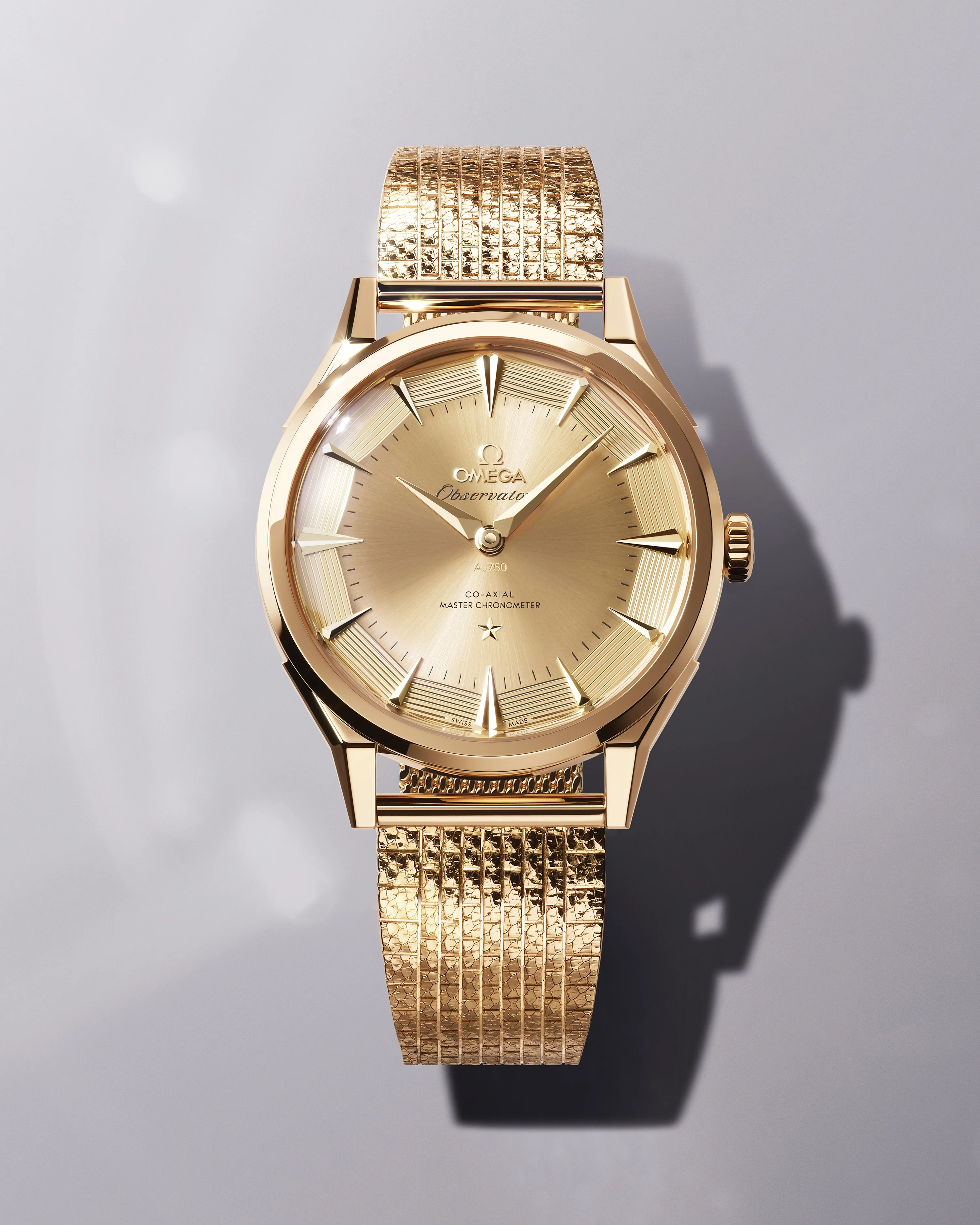 OMEGA 140.50.39.21.99.001 New Constellation Observatory 39.4 mm, Moonshine™ gold on Mo - Image 5