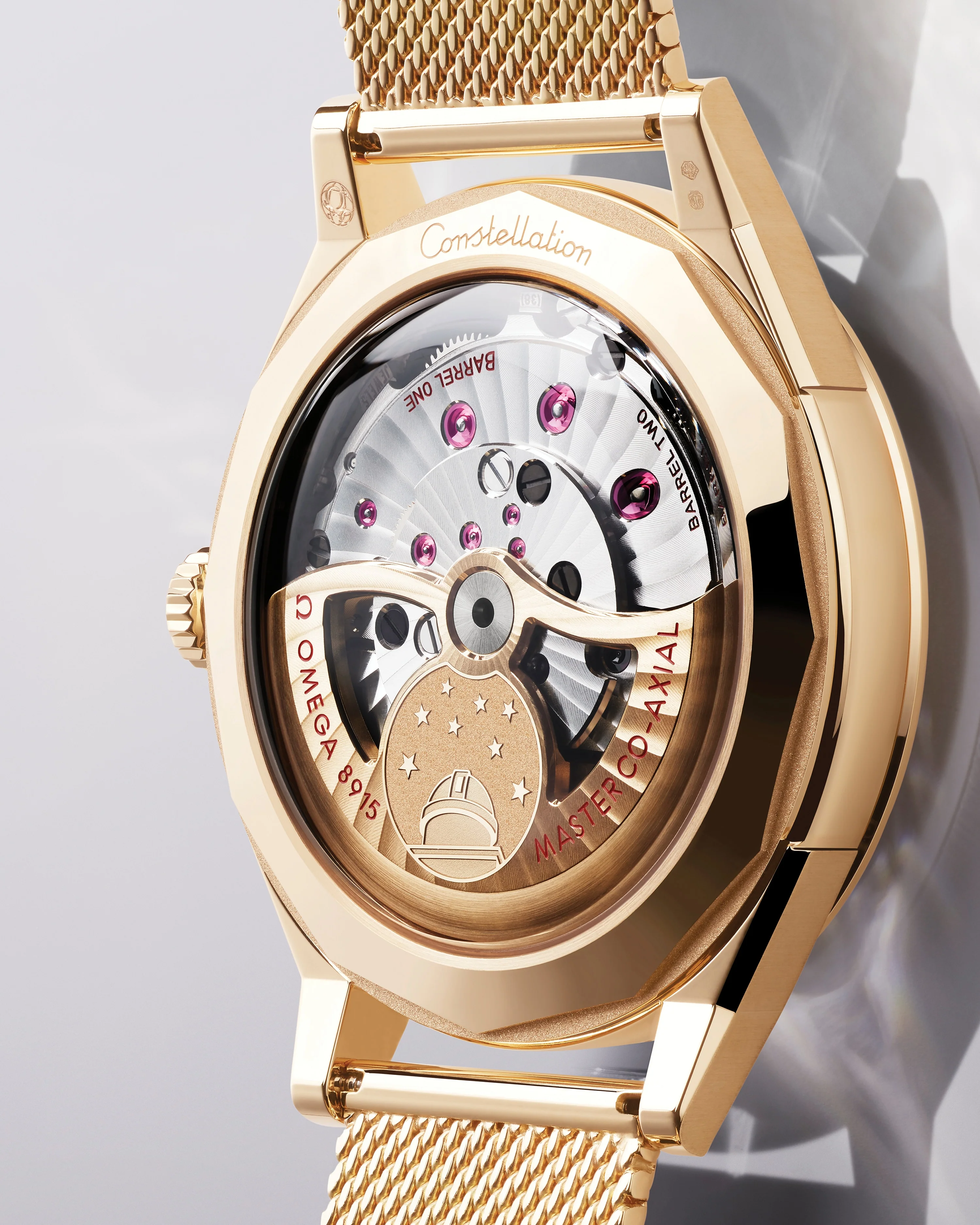 OMEGA 140.50.39.21.99.001 New Constellation Observatory 39.4 mm, Moonshine™ gold on Mo - Image 7