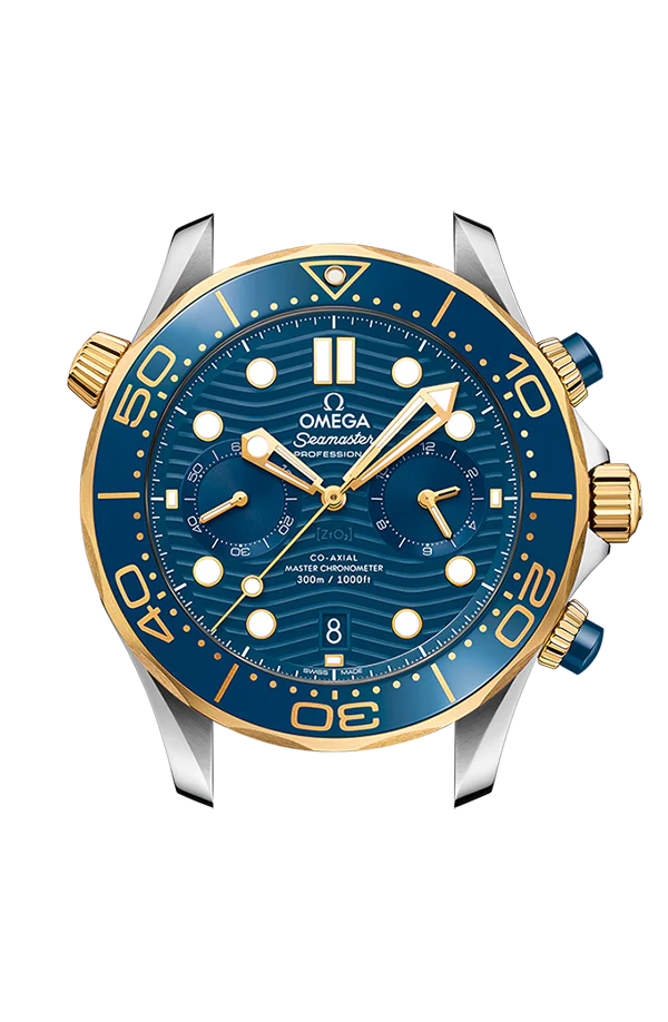 OMEGA 210.22.44.51.03.001 SEAMASTER DIVER 300M 44 mm, steel ‑ yellow gold on rubber st - Image 6