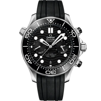OMEGA 210.32.44.51.01.001 SEAMASTER DIVER 300M 44 mm, steel on rubber strap - Image 5