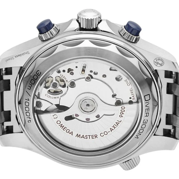 OMEGA 210.30.44.51.03.001 Seamaster Diver 300M Men's Watch with Metal Bracelet, 5 Year Warranty, Water Resistant, Luxurious Design - Image 6