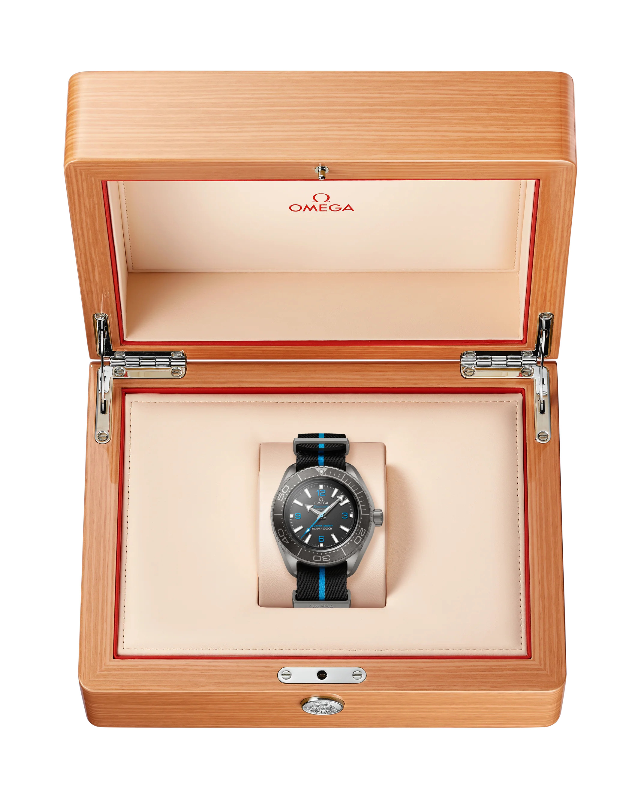 OMEGA 215.92.46.21.01.001 Ultra Deep Seamaster Planet Ocean 6000M 45.5 mm, titanium on - Image 6