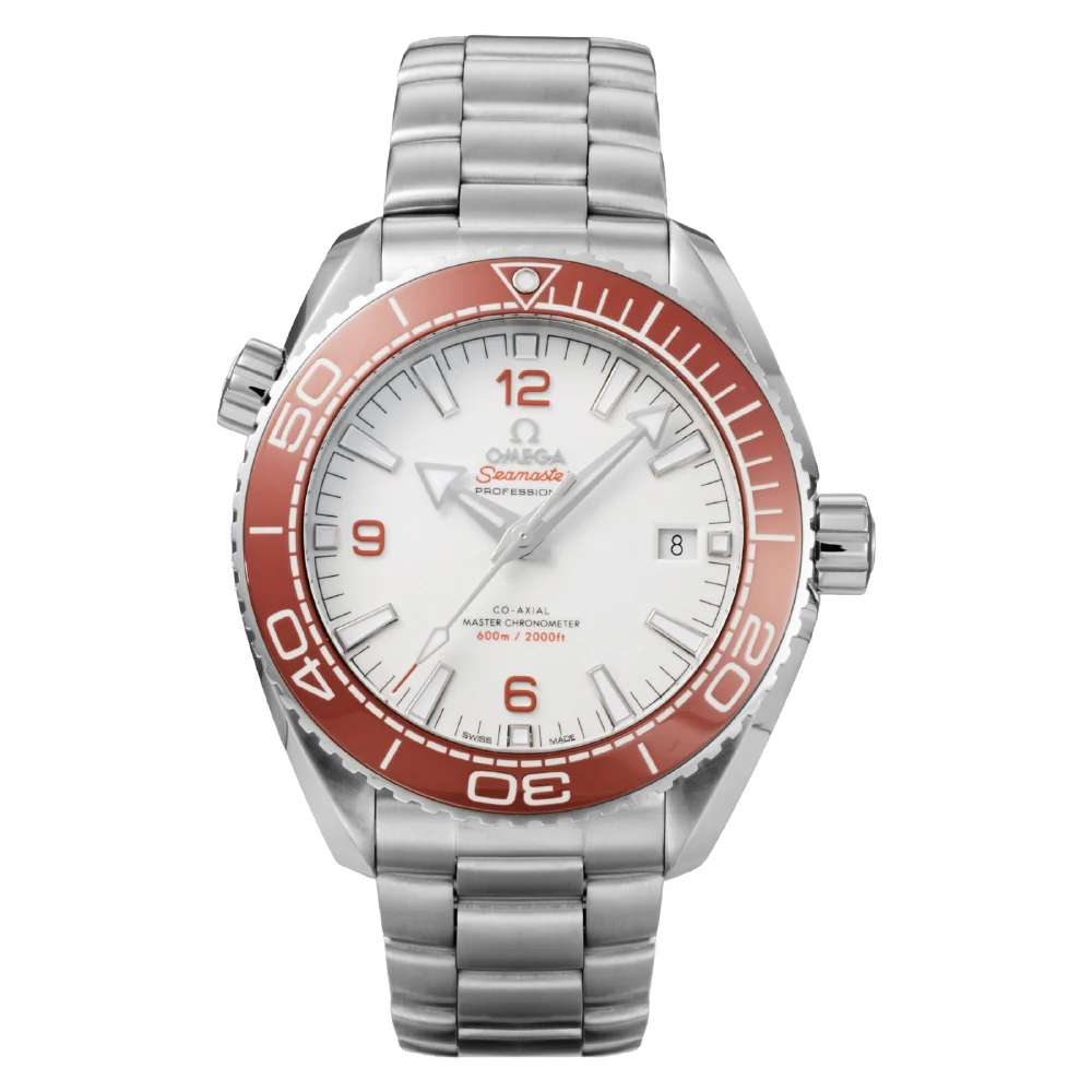 OMEGA 215.30.44.21.04.001 Seamaster Planet Ocean 600M 5-Year Warranty White Ceramic Automatic Movement