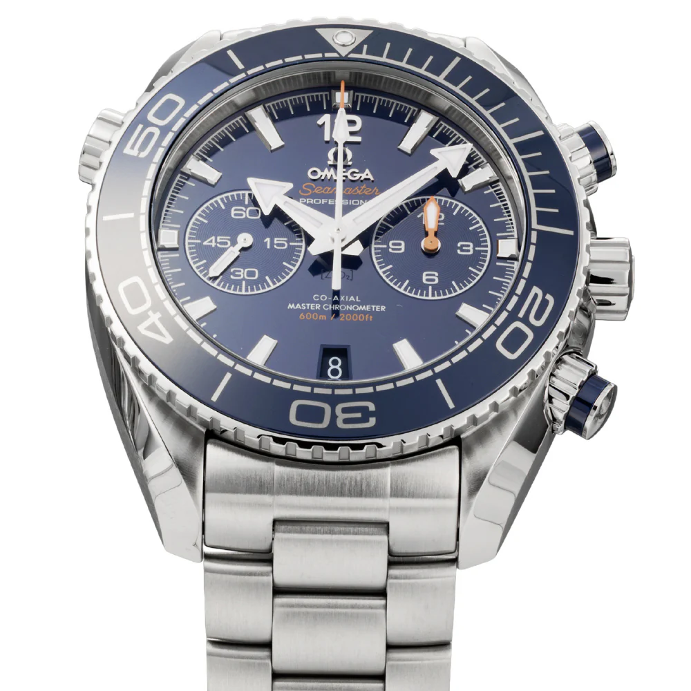 OMEGA 215.30.46.51.03.001 Seamaster Planet Ocean 600M Automatic Watch Navy Blue 600M Water Resistance 5-Year Warranty - Image 3