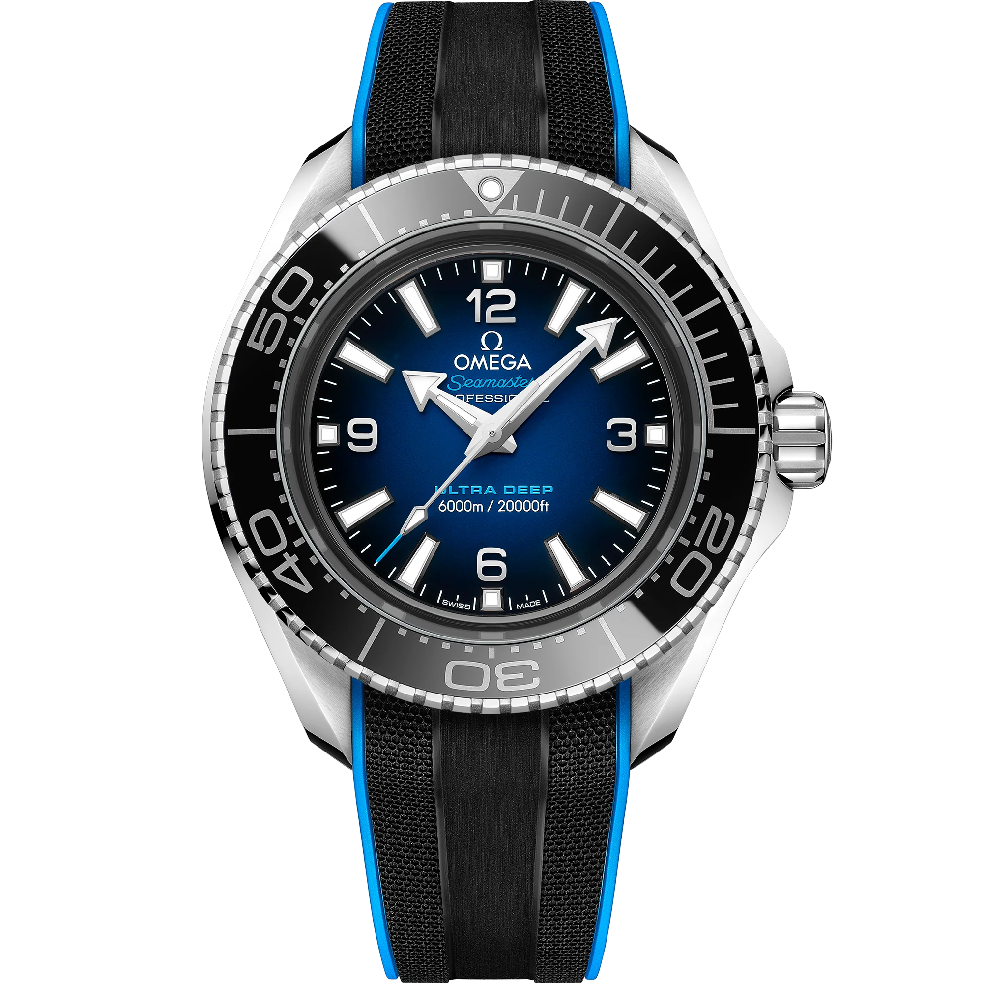 OMEGA 215.32.46.21.03.001 Automatic Movement Stainless Steel Chronograph Blue Dial Water Resistant