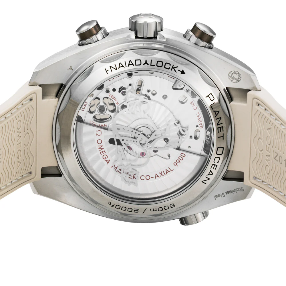 OMEGA 215.32.46.51.09.001 Seamaster Planet Ocean 600M 5-Year Warranty Beige Automatic Dive Watch - Image 5