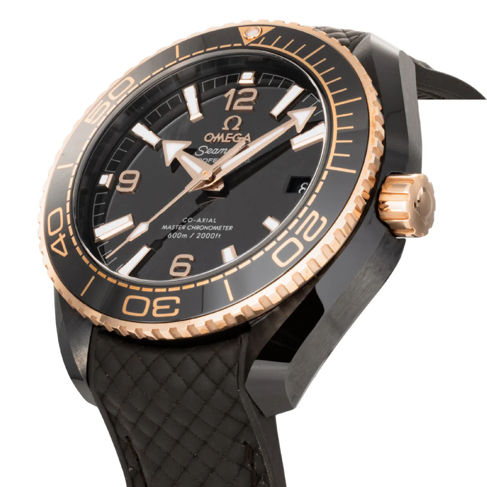 OMEGA 215.62.40.20.13.001 Seamaster Planet Ocean 600M Brown 5-Year Warranty Automatic Dive Watch - Image 2