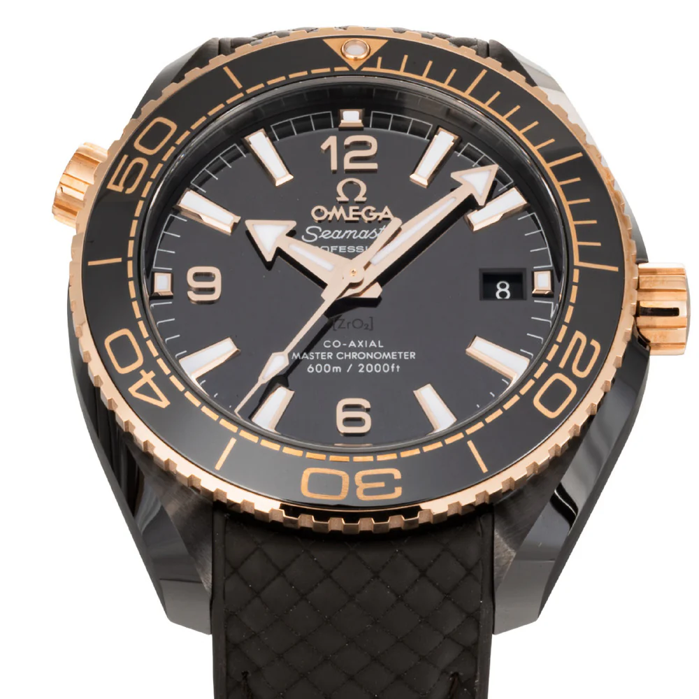 OMEGA 215.62.40.20.13.001 Seamaster Planet Ocean 600M Brown 5-Year Warranty Automatic Dive Watch - Image 3