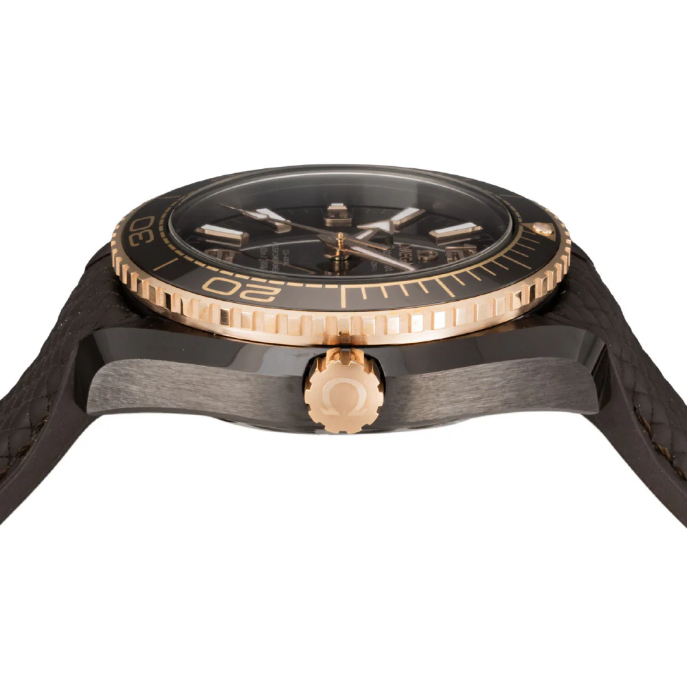 OMEGA 215.62.40.20.13.001 Seamaster Planet Ocean 600M Brown 5-Year Warranty Automatic Dive Watch - Image 4