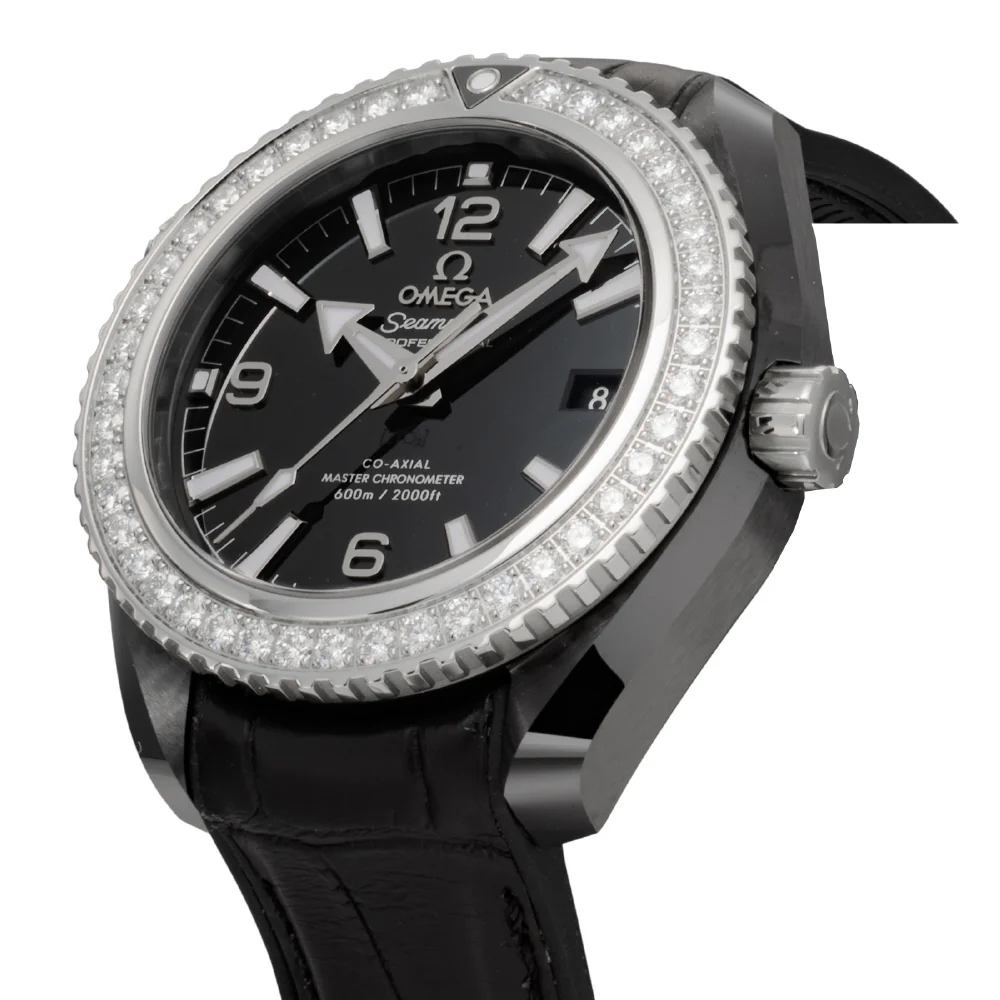OMEGA 215.98.40.20.01.001 Seamaster Planet Ocean 600M 5-Year Warranty Black Ceramic Automatic - Image 2