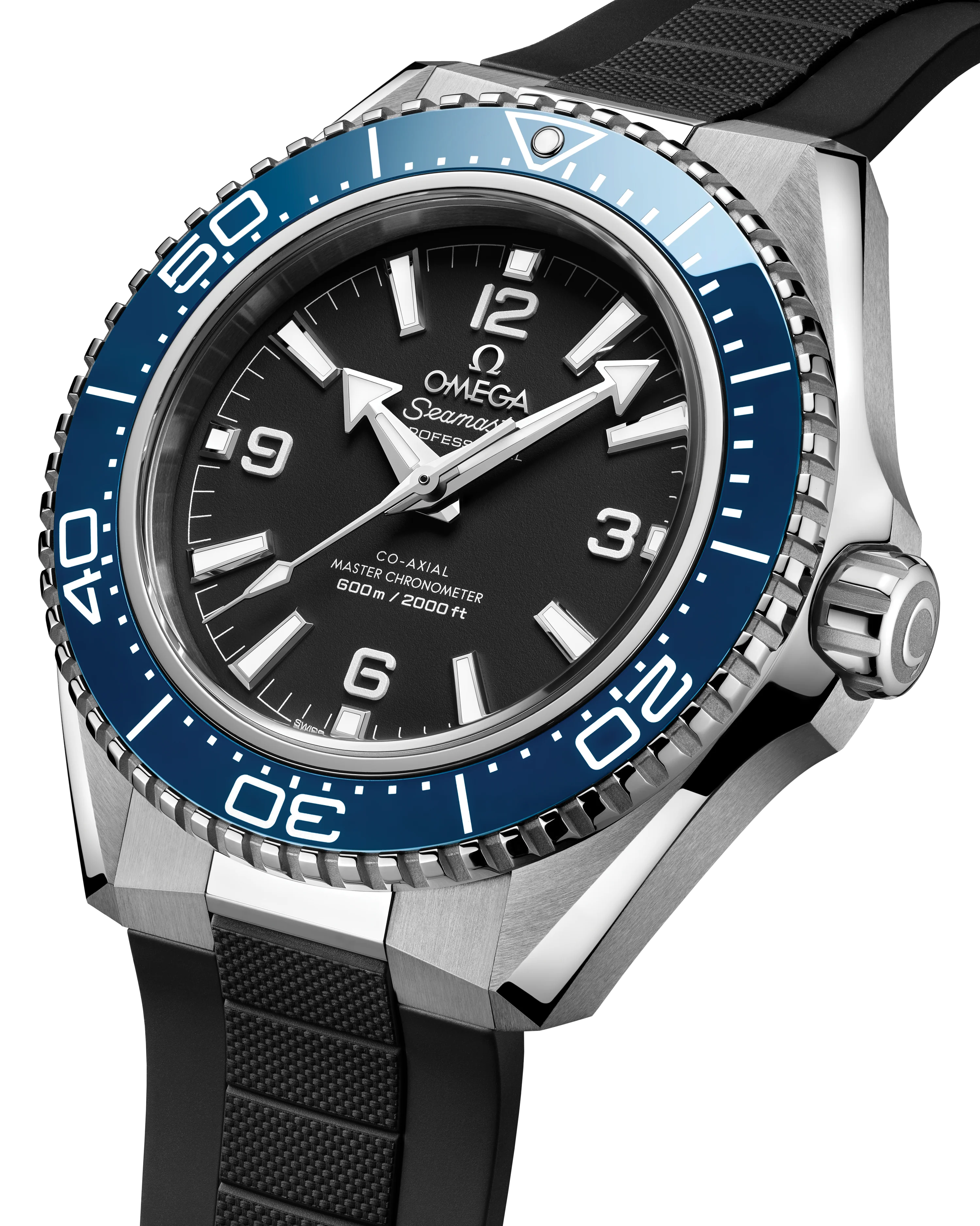 OMEGA 217.32.42.21.01.002 NEW SEAMASTER PLANET OCEAN 600M 42 mm, steel on rubber strap - Image 3