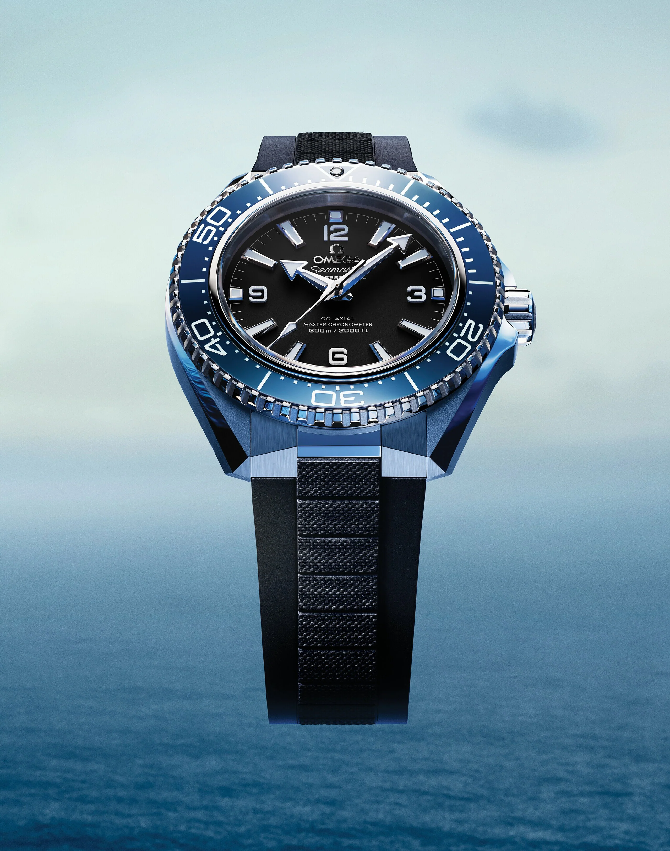OMEGA 217.32.42.21.01.002 NEW SEAMASTER PLANET OCEAN 600M 42 mm, steel on rubber strap - Image 4