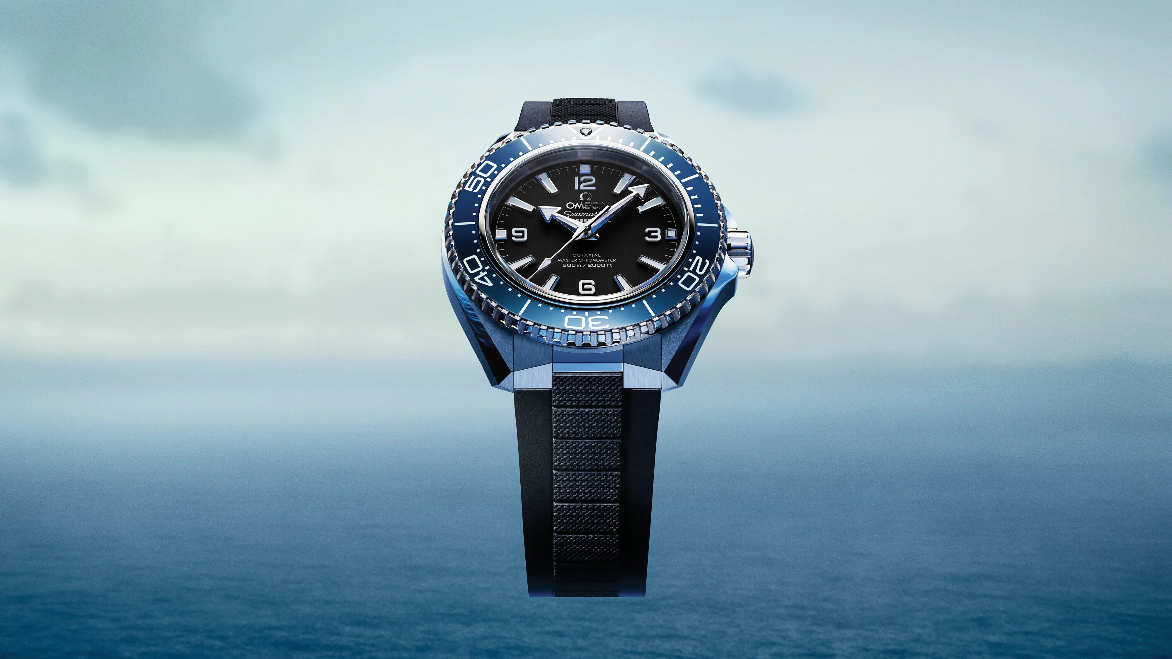 OMEGA 217.32.42.21.01.002 NEW SEAMASTER PLANET OCEAN 600M 42 mm, steel on rubber strap - Image 8