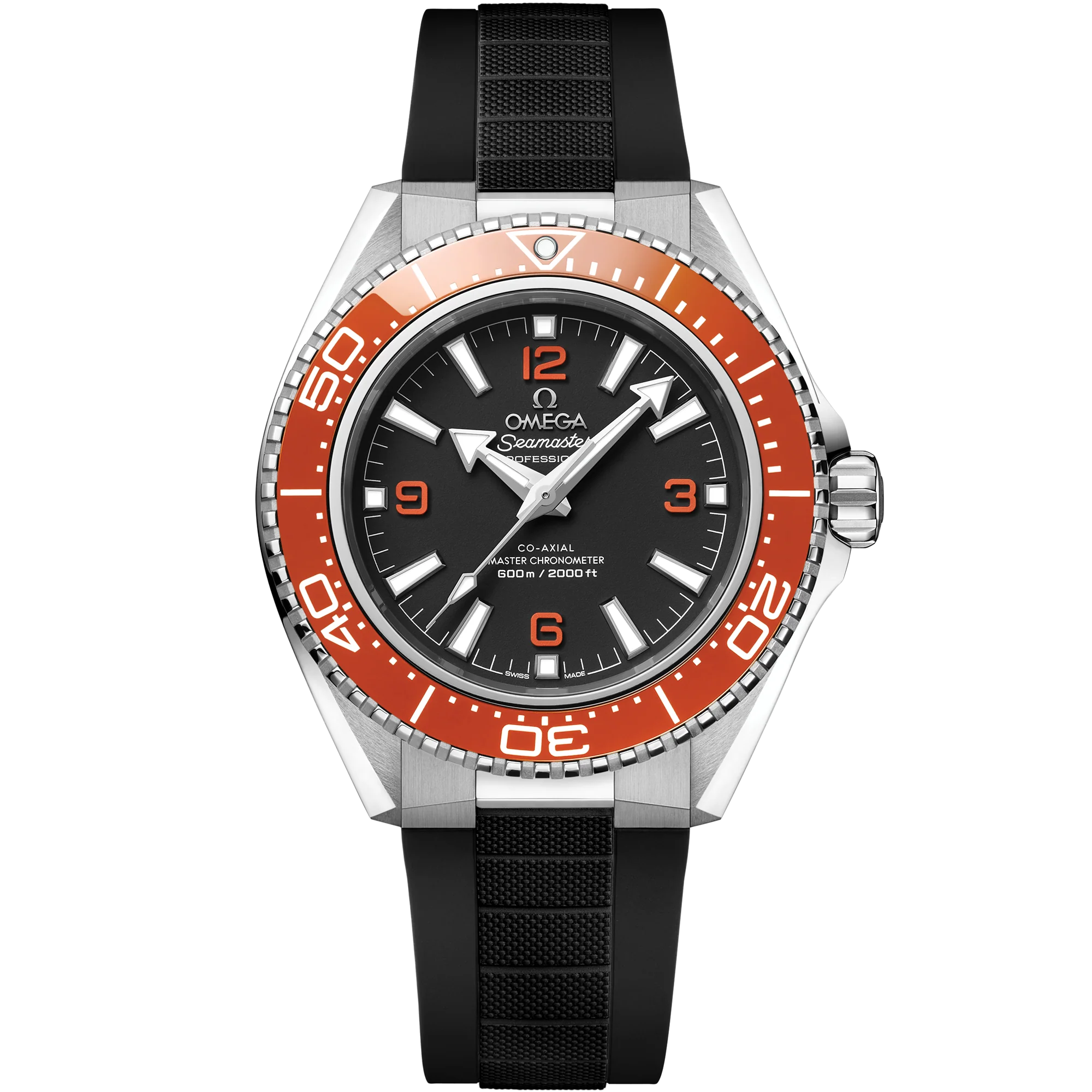 OMEGA 217.32.42.21.01.003 NEW SEAMASTER PLANET OCEAN 600M 42 mm, steel on rubber strap