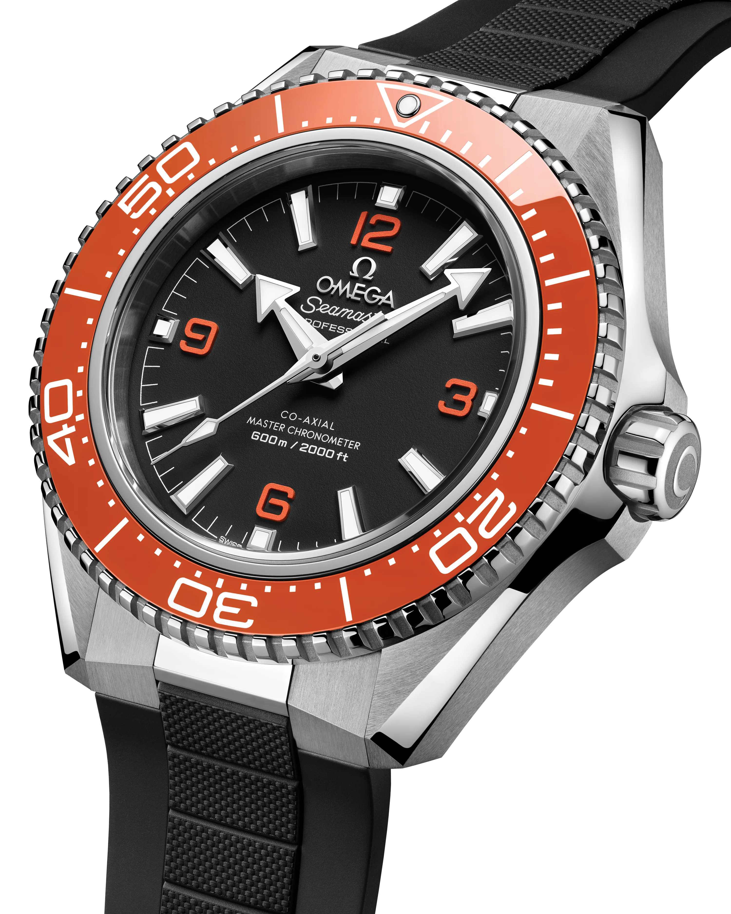 OMEGA 217.32.42.21.01.003 NEW SEAMASTER PLANET OCEAN 600M 42 mm, steel on rubber strap - Image 4