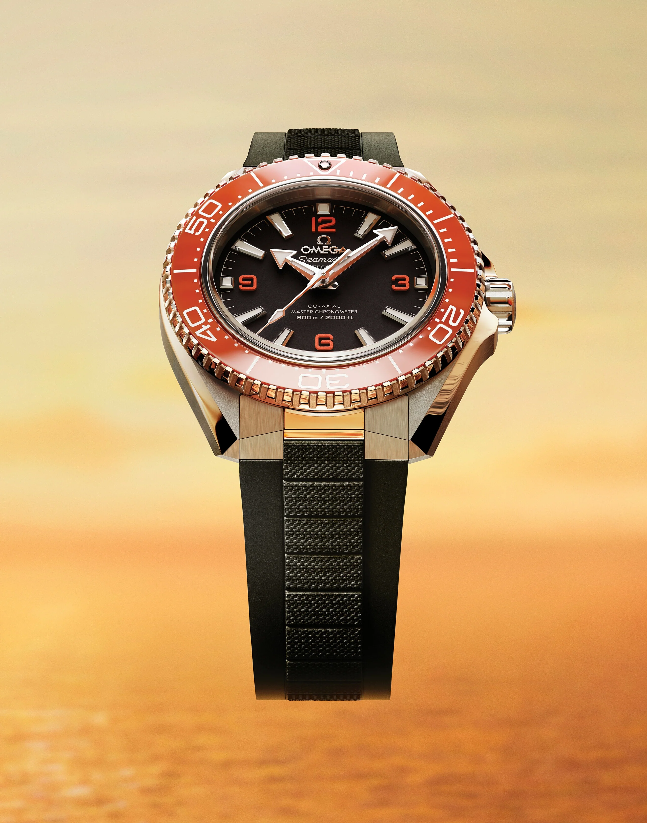 OMEGA 217.32.42.21.01.003 NEW SEAMASTER PLANET OCEAN 600M 42 mm, steel on rubber strap - Image 5