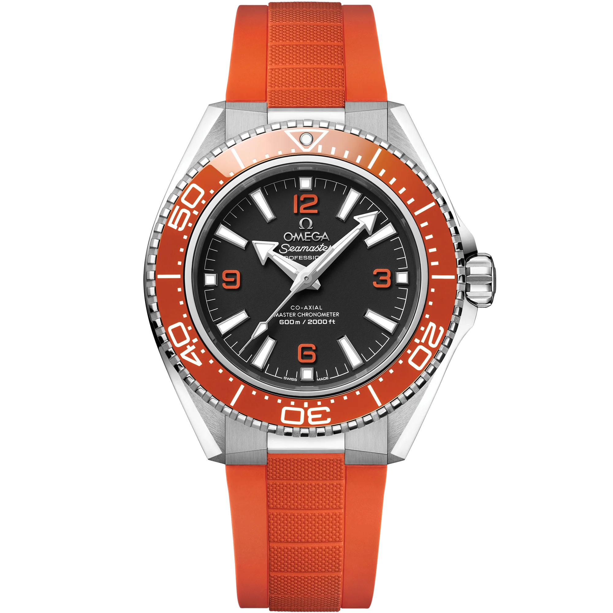 OMEGA 217.32.42.21.01.004 NEW SEAMASTER PLANET OCEAN 600M 42 mm, steel on rubber strap